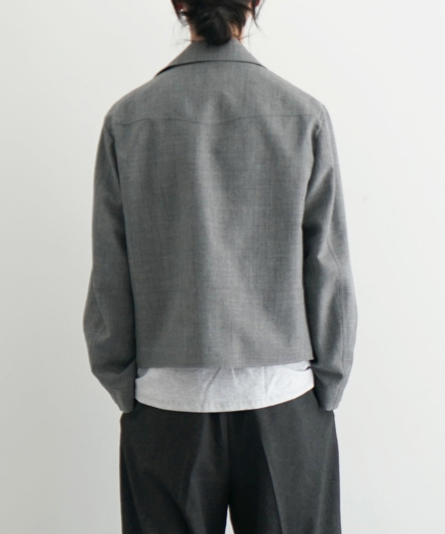 ensou. Motorcycle jacket "TOP GREY"