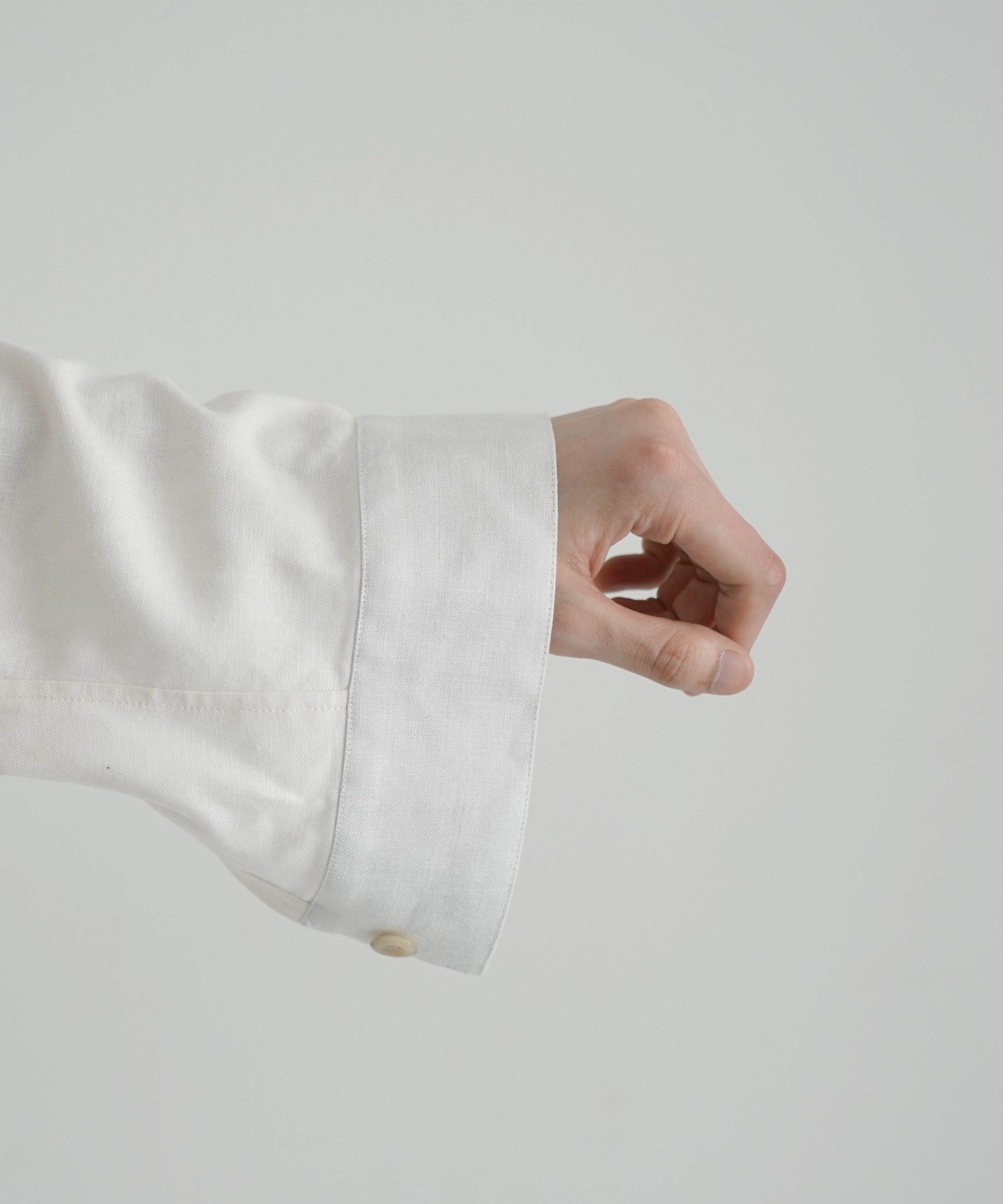 Laid.B Detachable shirt "WHITE"