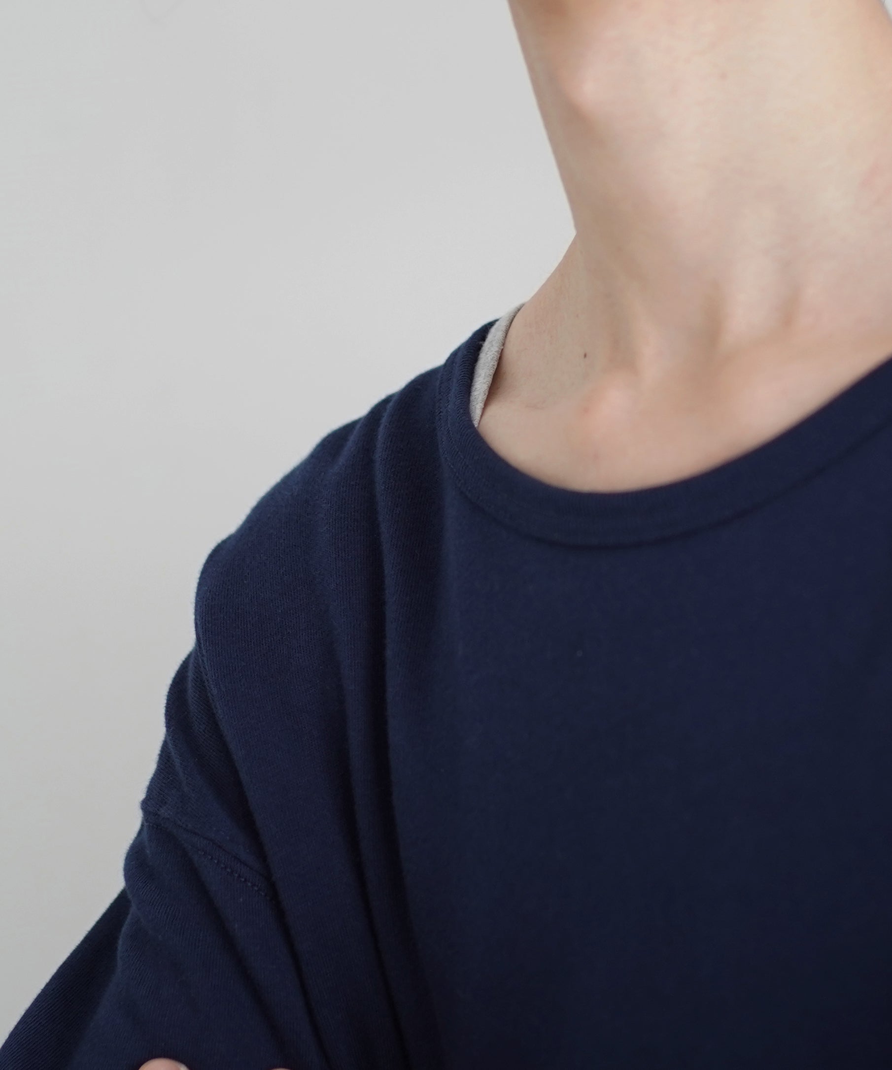 KAIKO Crew neck sweat "NAVY"