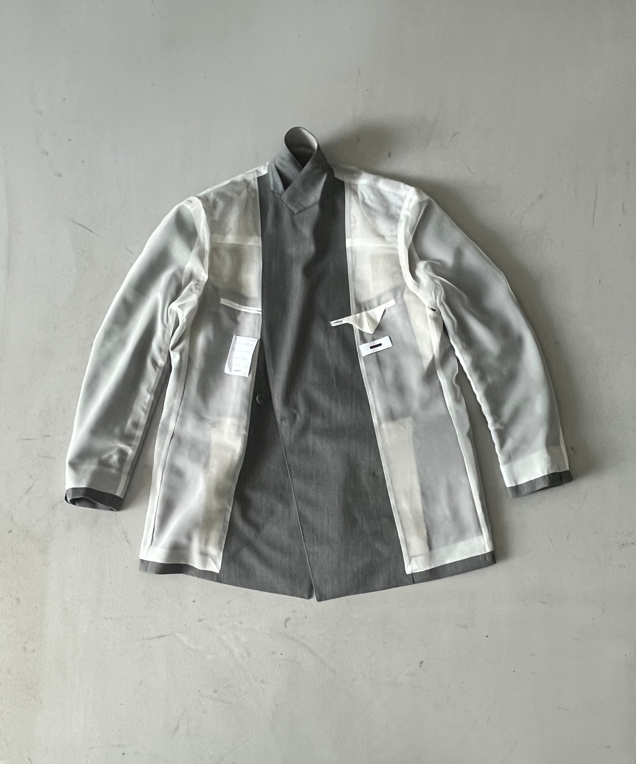 REVERBERATE Suit jacket double "GRAY"