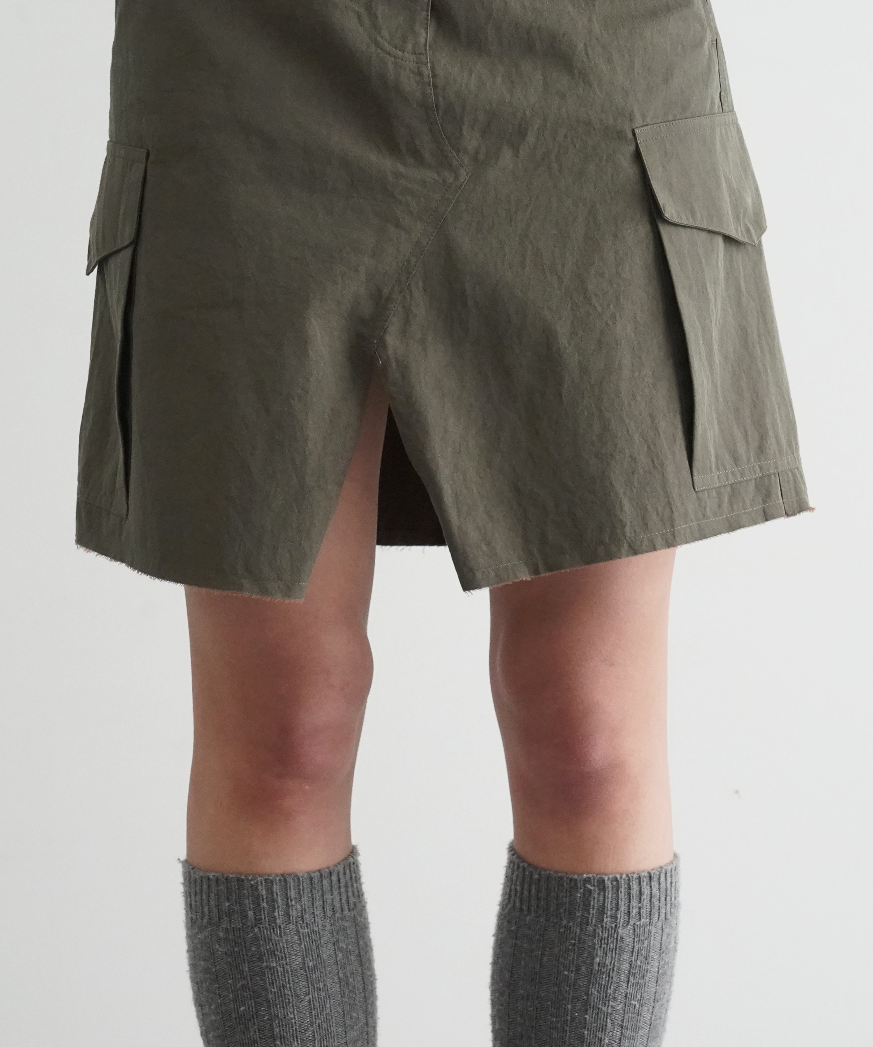 OUR LEGACY Cargo skirt "PINE HIGH TWIST SOLARO"