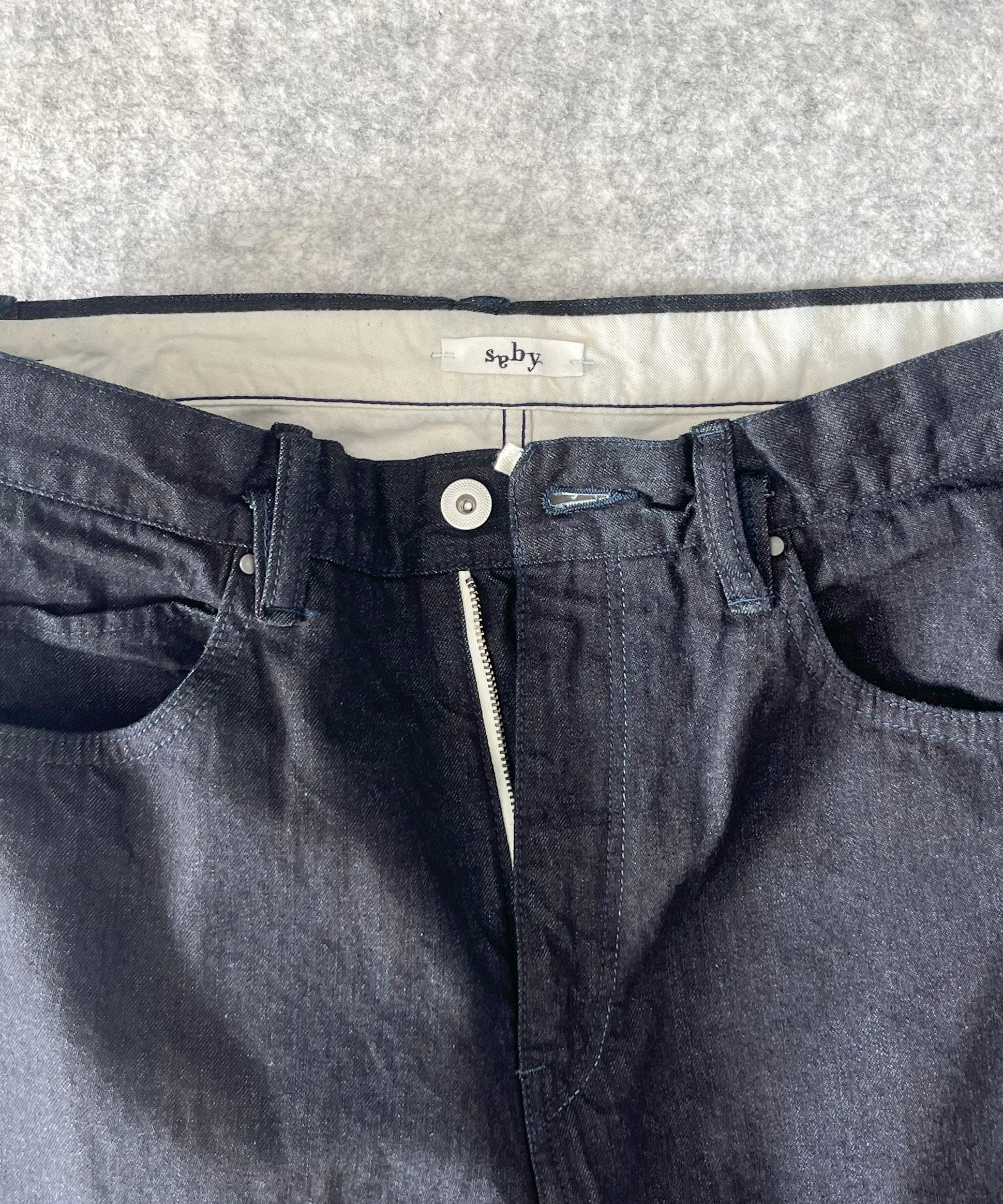 saby Type03 - 11oz uneven yarn denim "INDIGO OW"