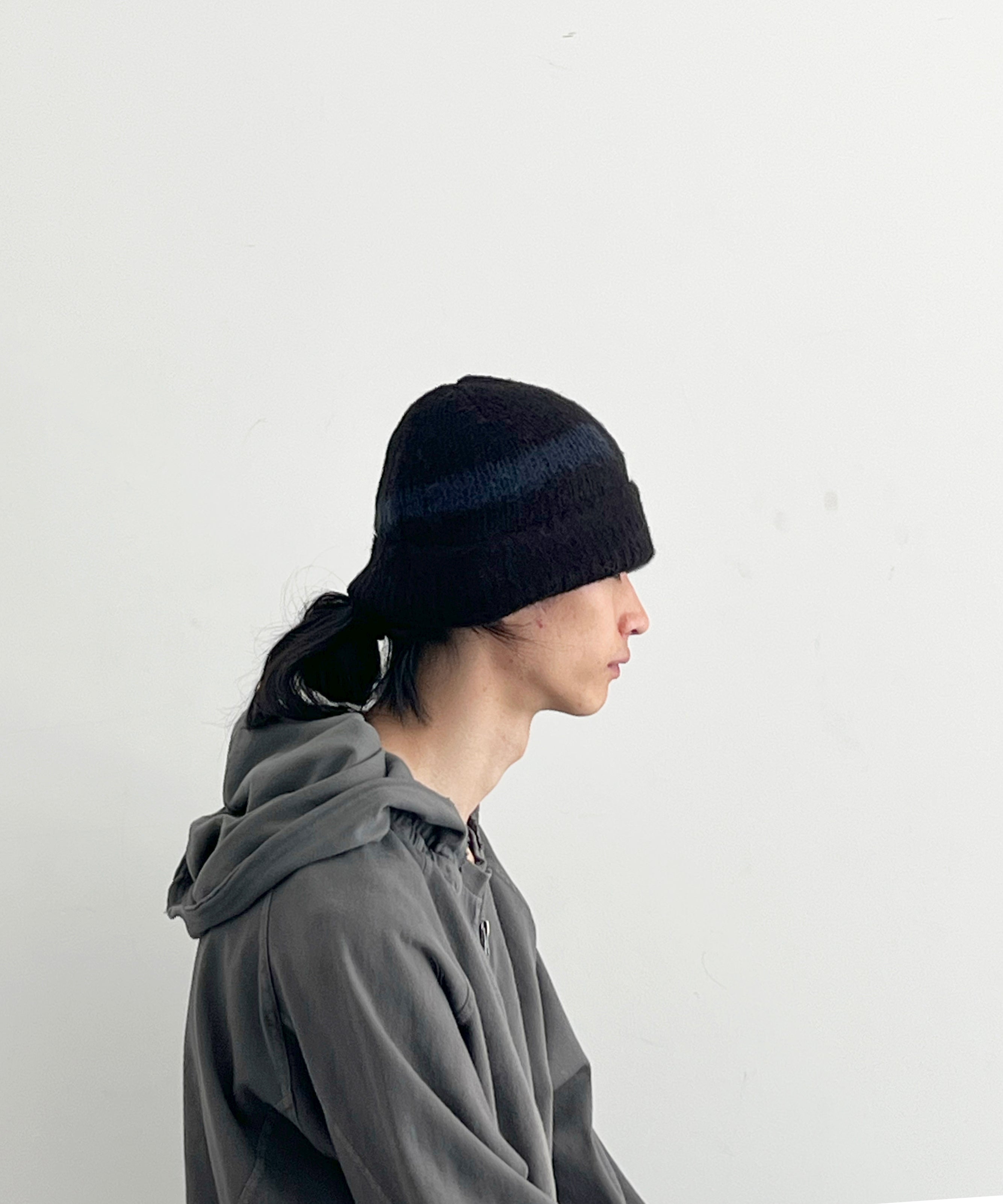SAN SAN GEAR Mohair beanie "BLACK"