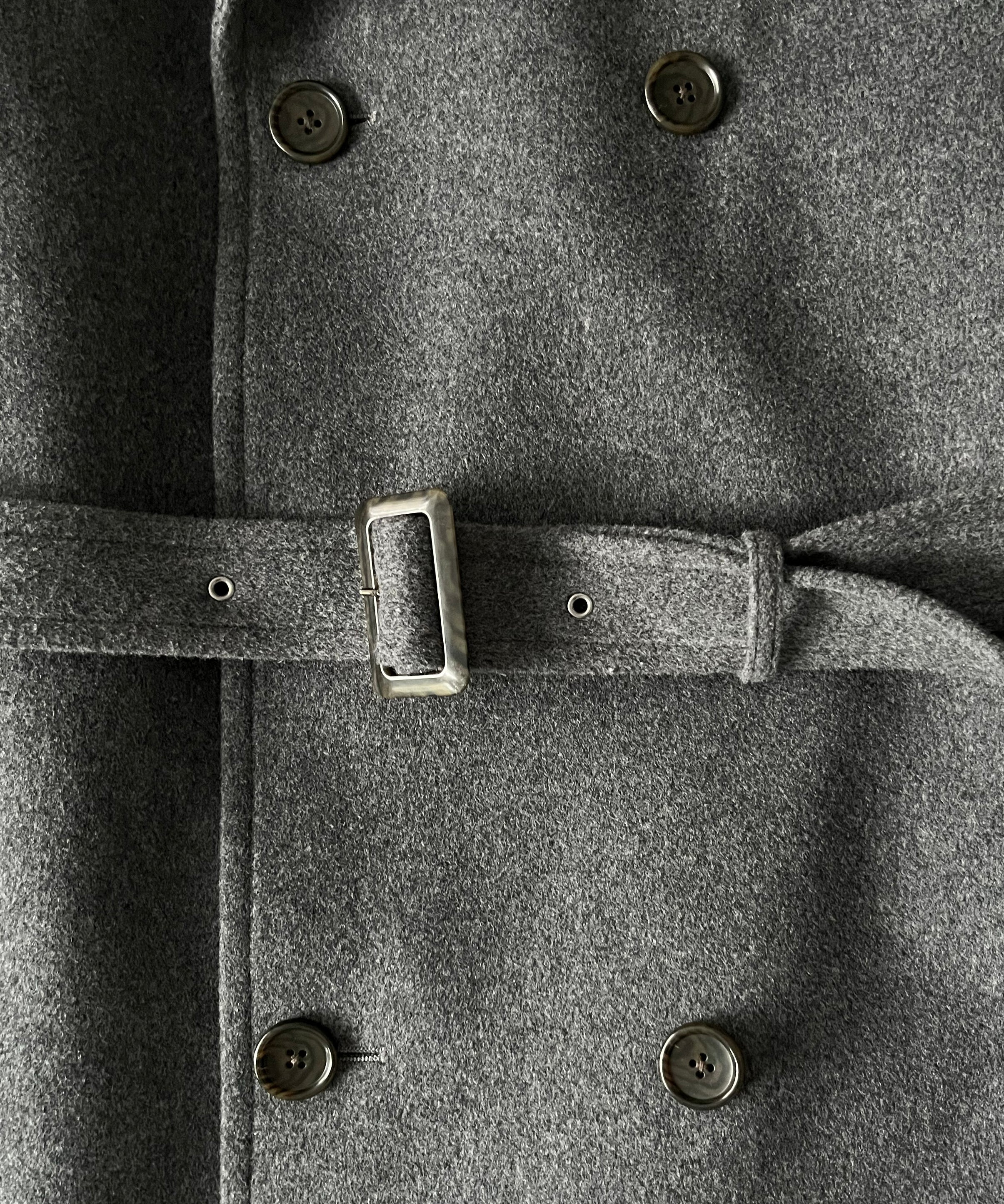 order Loose raglan sleeve coat "GRAY"