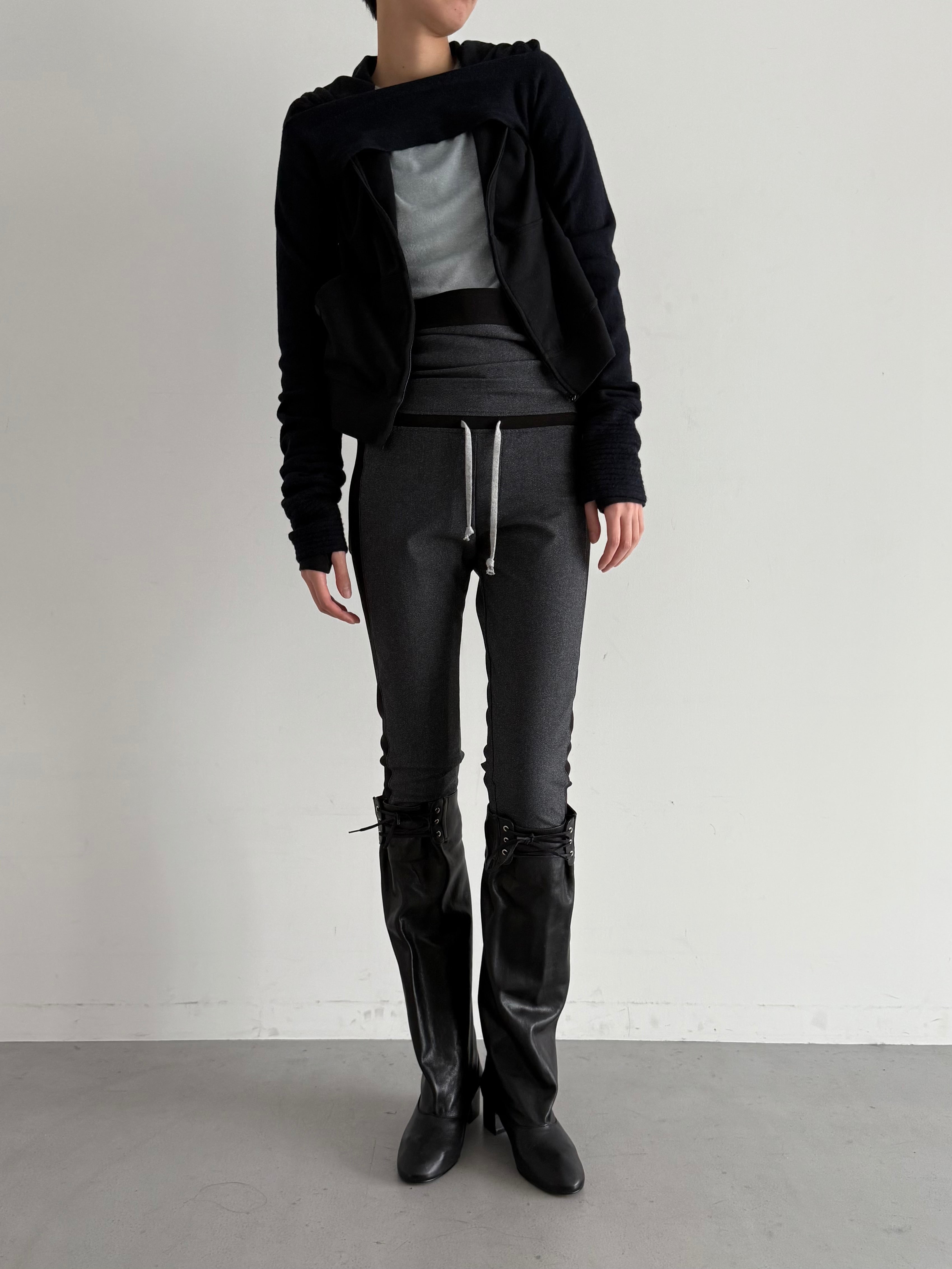 ULIKASANCTUS Corset leggings "CHARCOAL"