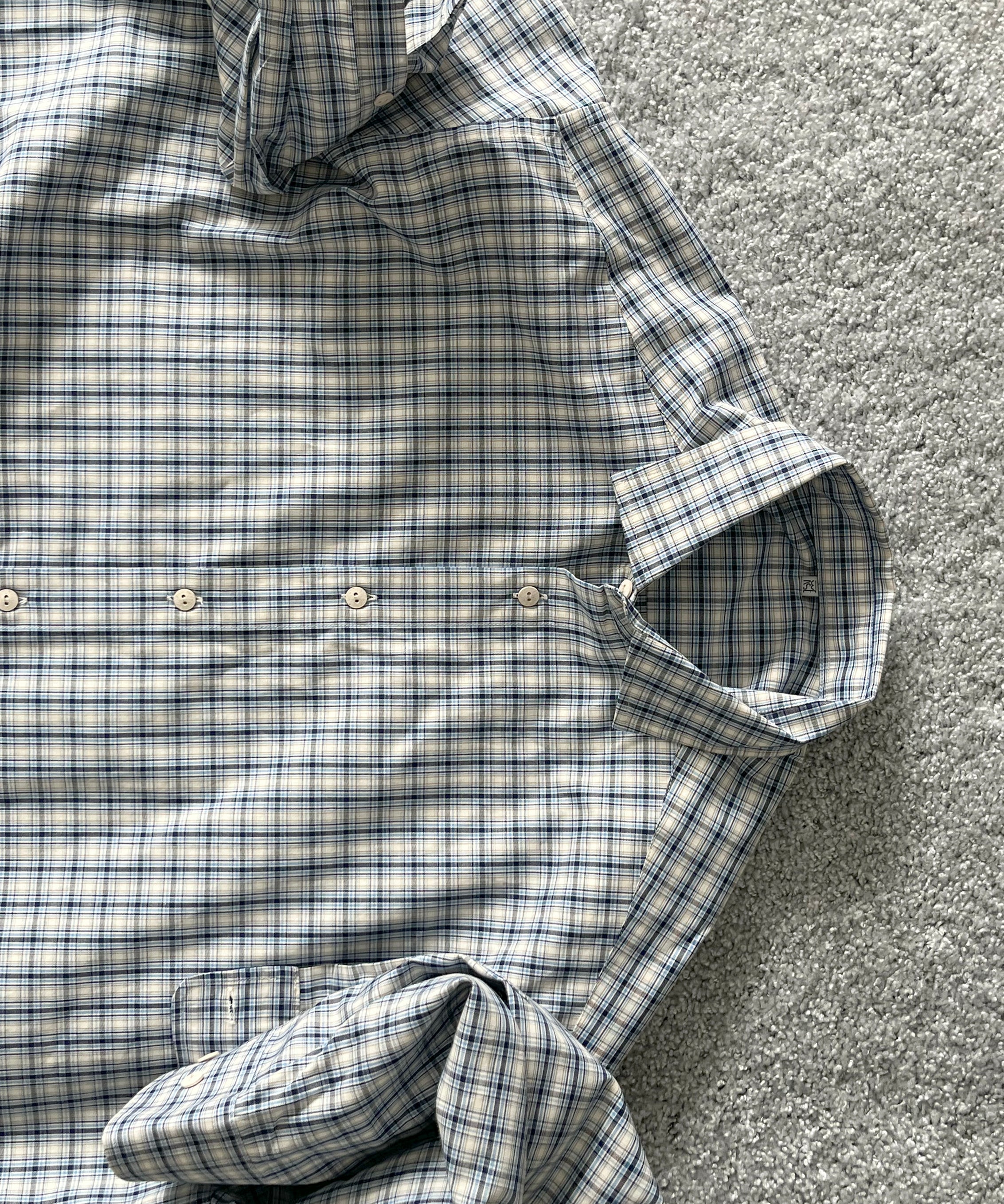 Baserange Claude shirt "BLUECHECK"
