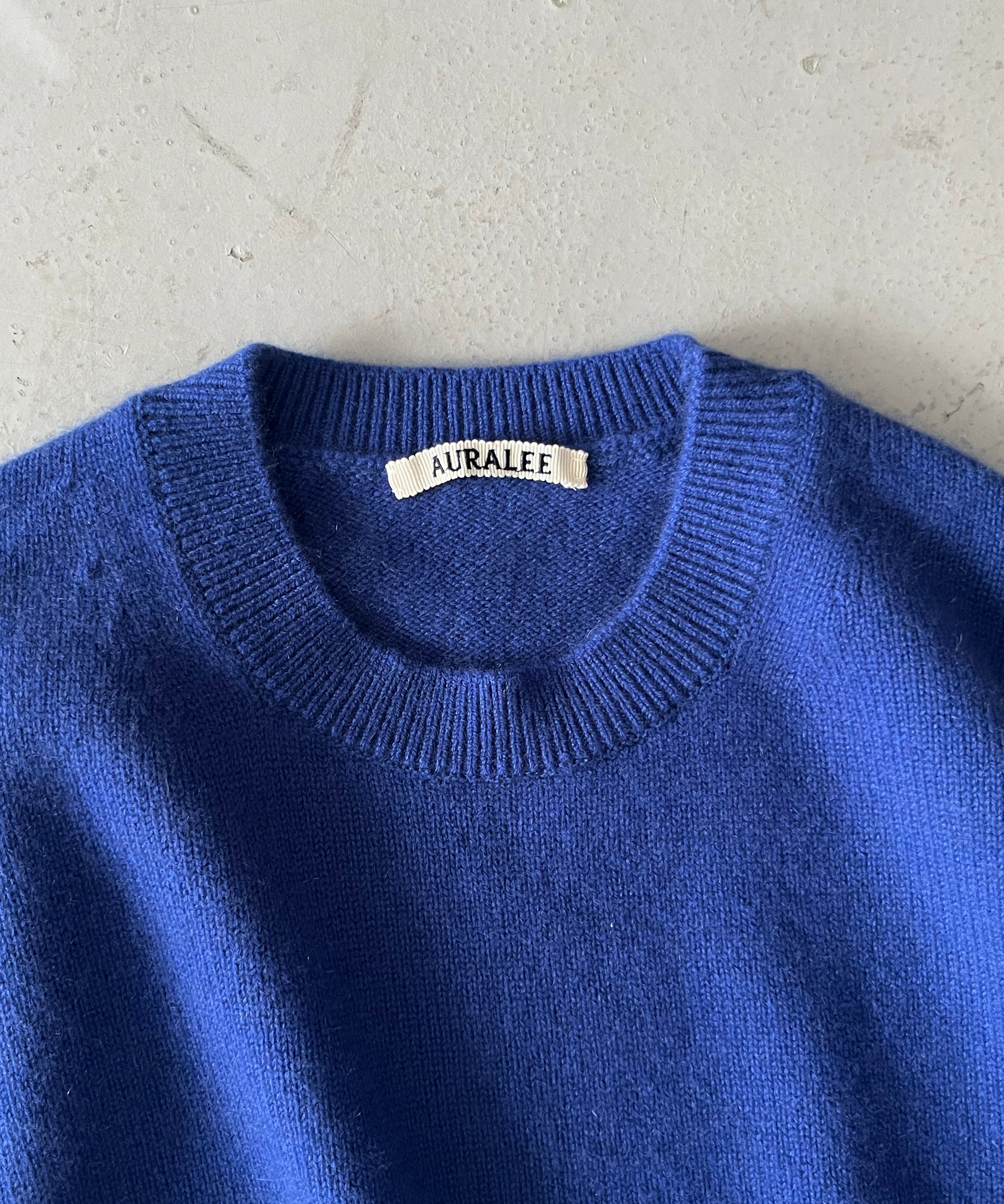 AURALEE【オーラリー】Baby cashmere knit p/o 