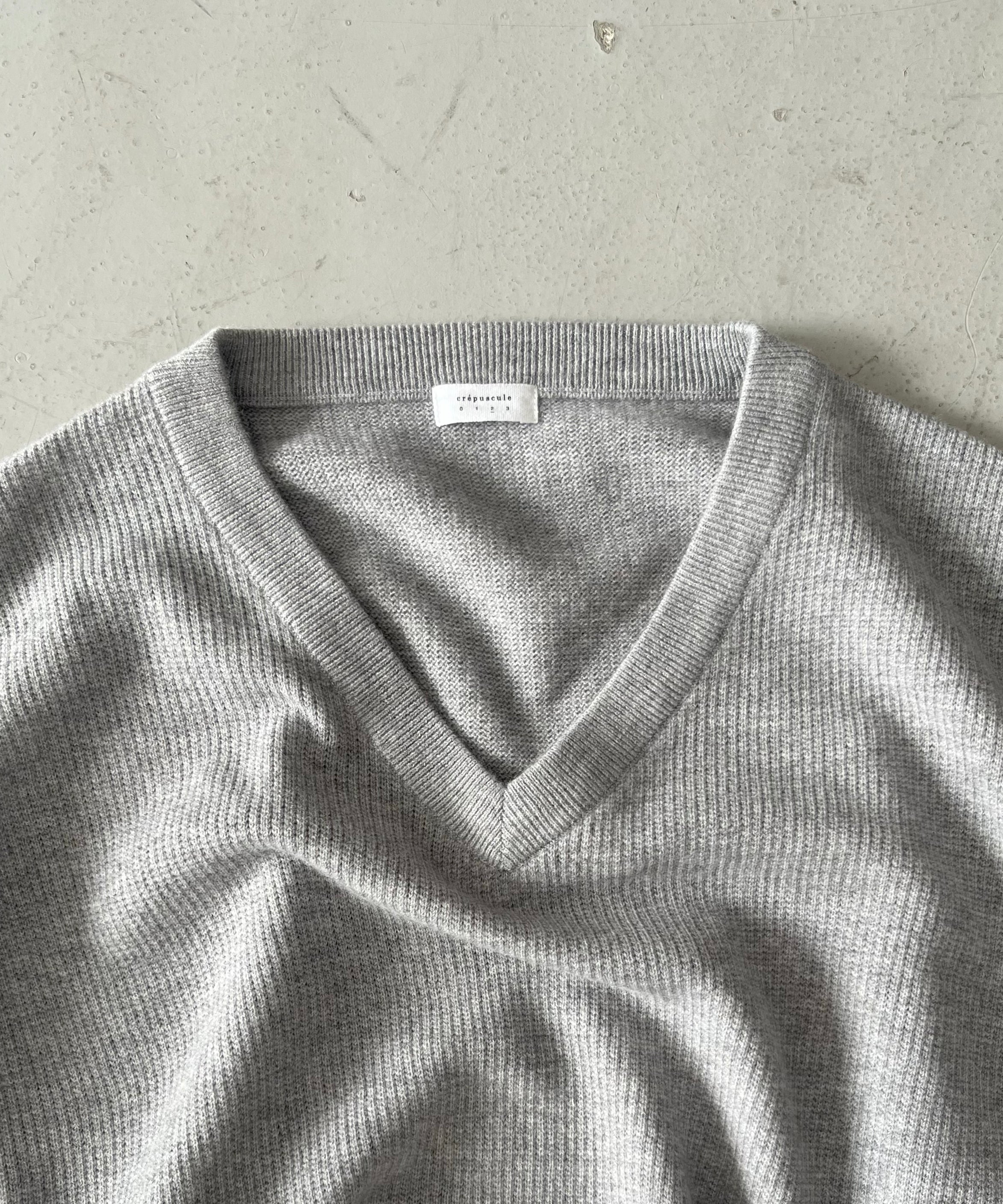 crepuscule V neck p/o "GRAY"