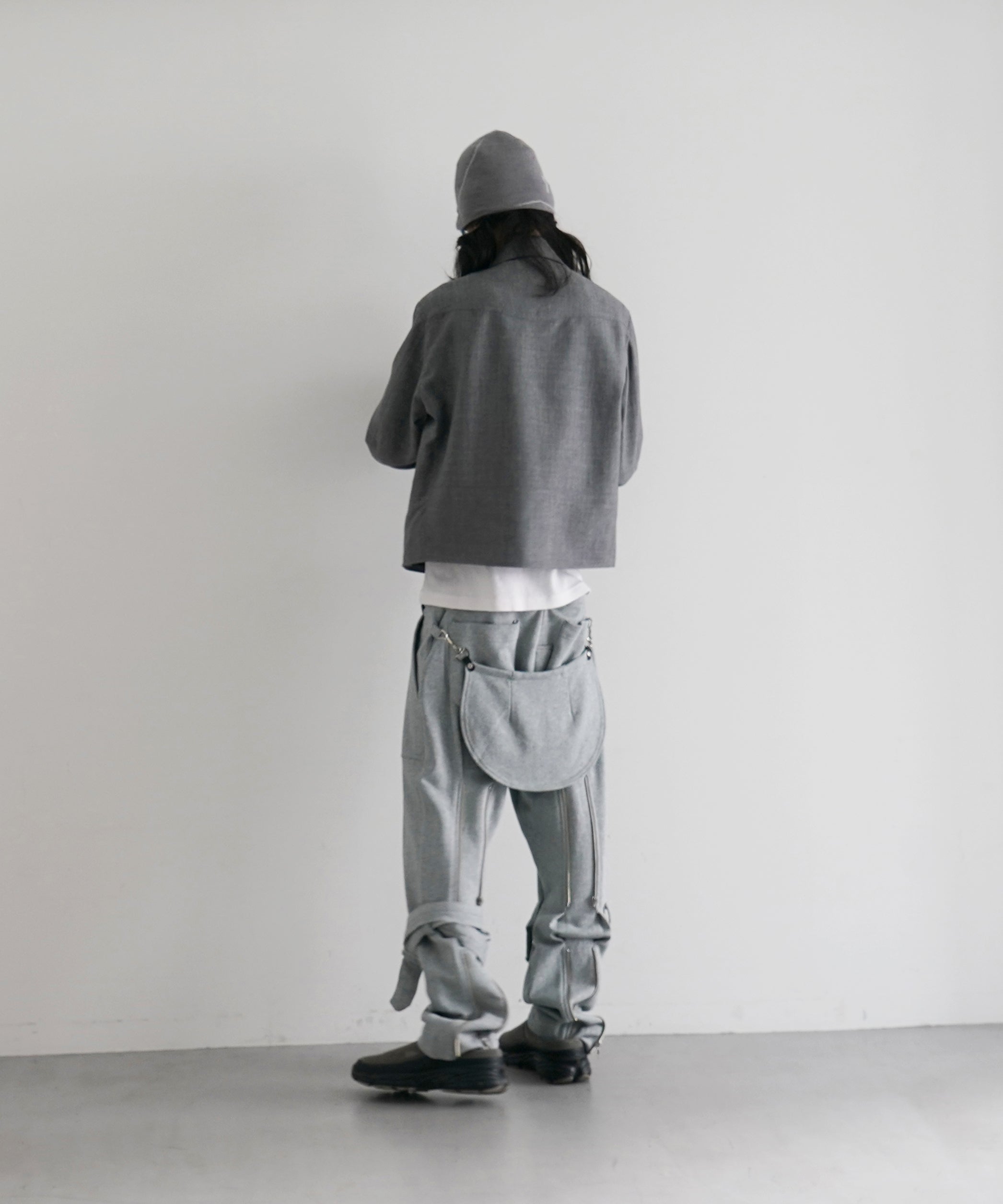 ensou. Motorcycle jacket "TOP GREY"