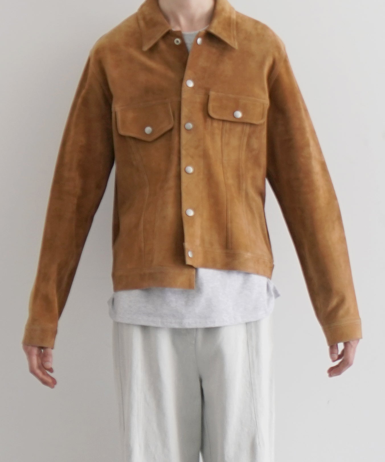 SUN/kakke サンカッケー レザージャケット