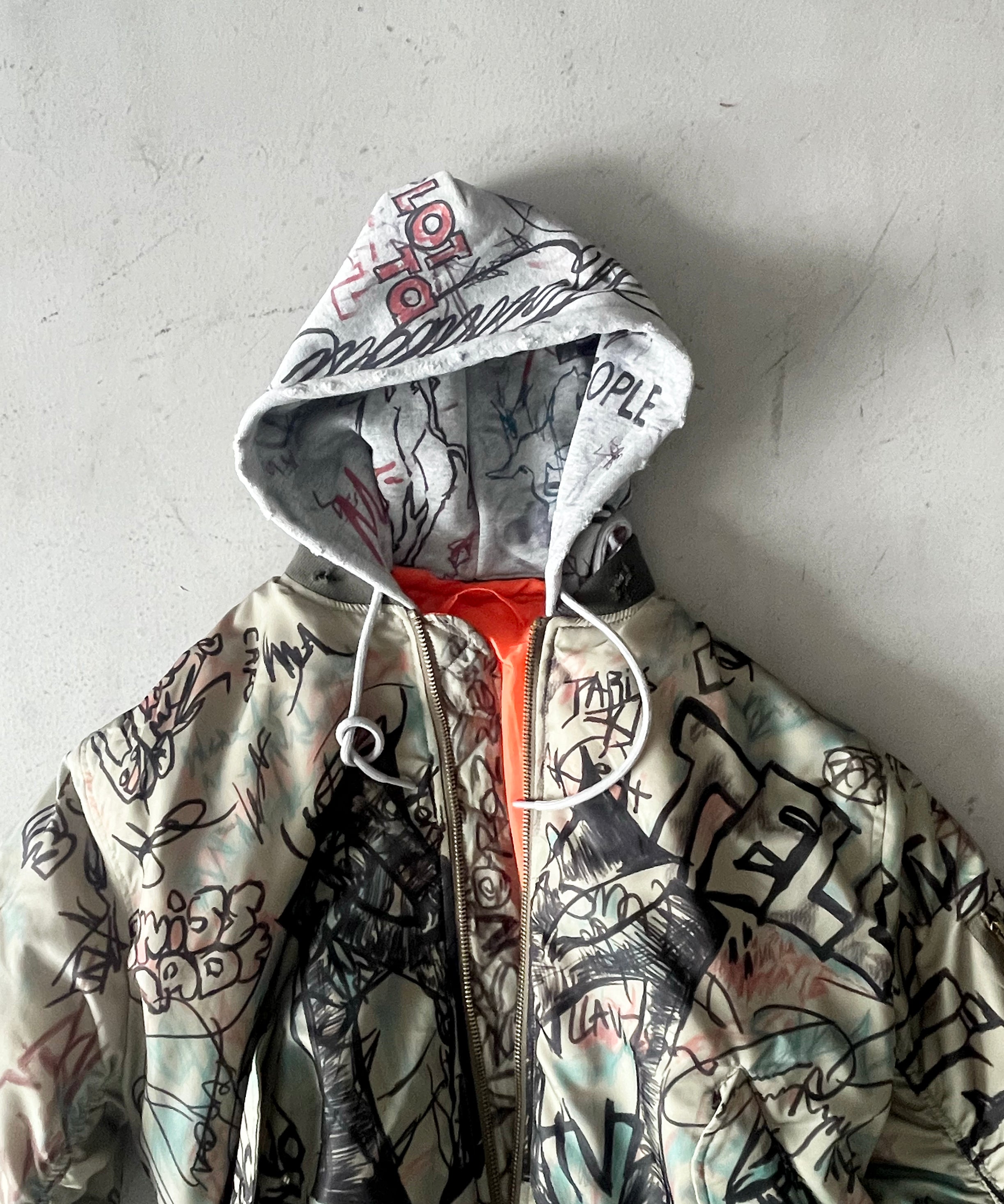 MOWALOLA Graffiti bomber "GREEN"
