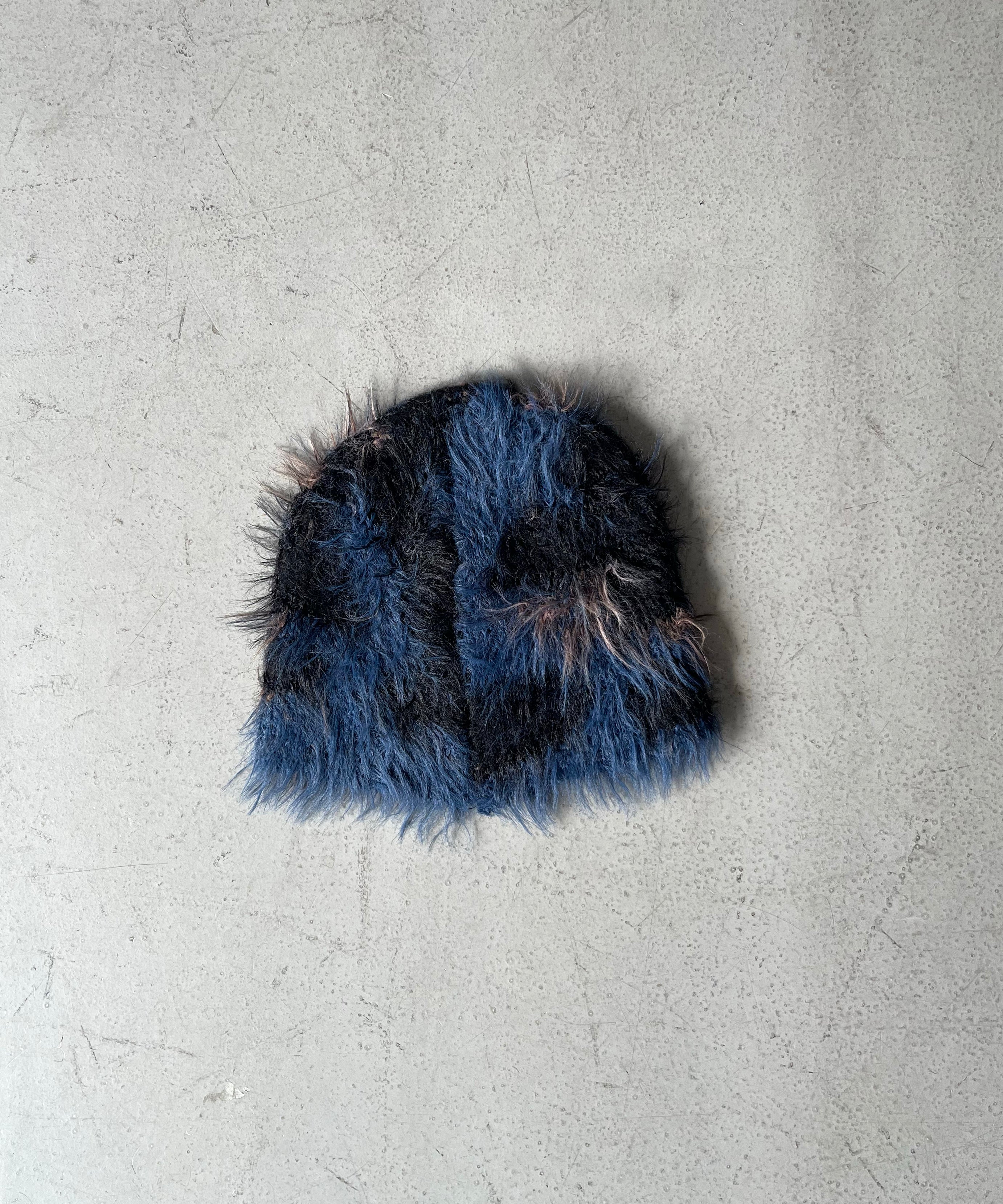 LOADINGROOM Frizzy alpaca beanie "BROWN"