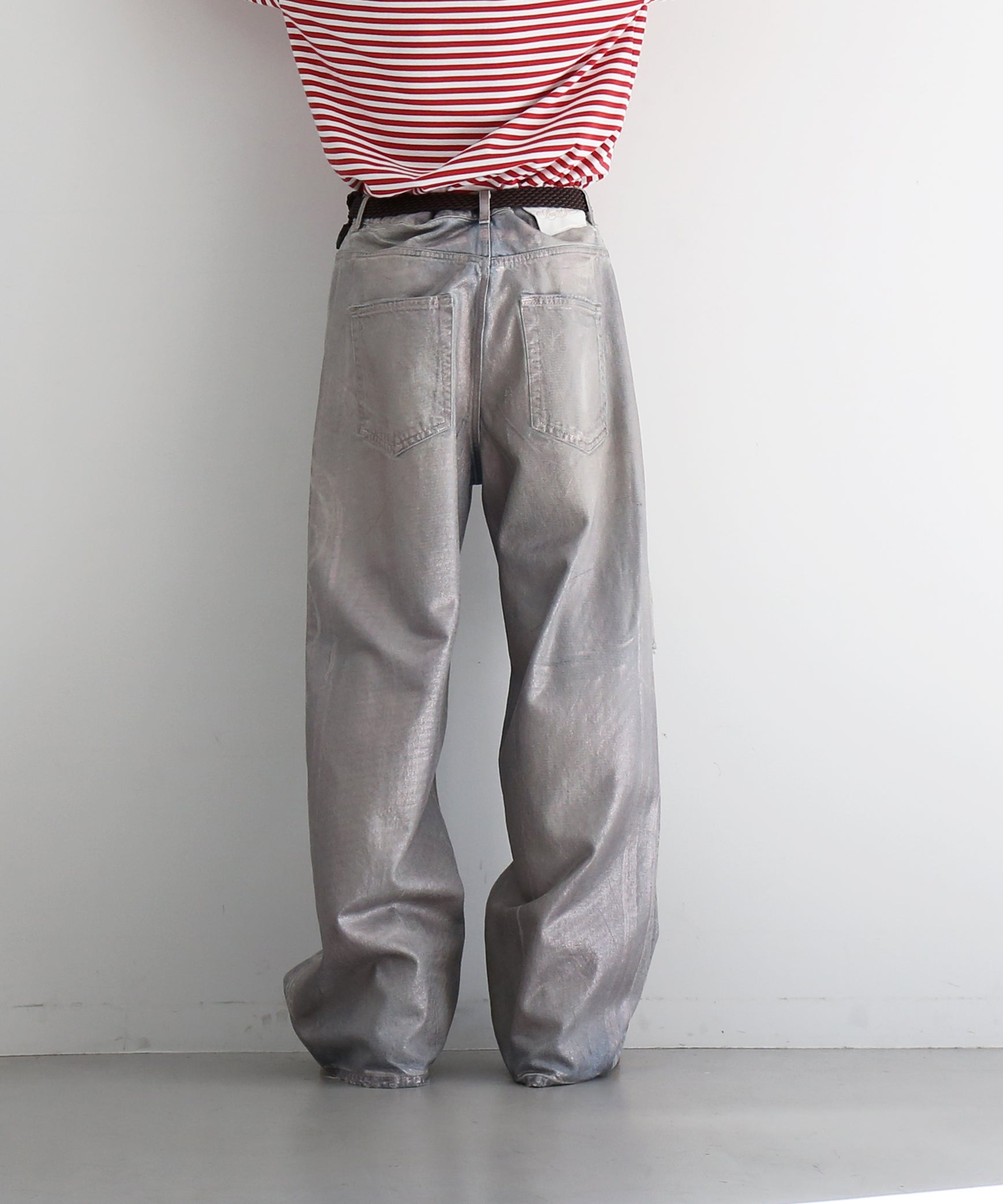 Sex&Jeans Silver plated jeans "SILVER"