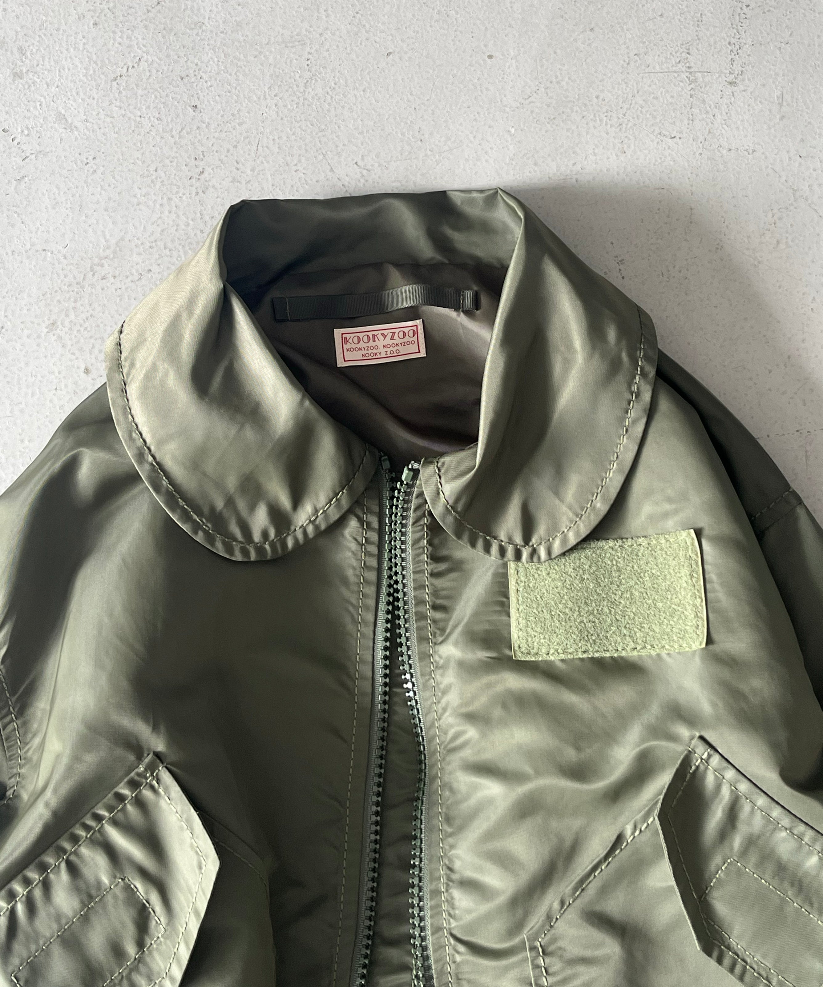 KOOKY ZOO G.i flight jacket type1 "KHAKI"