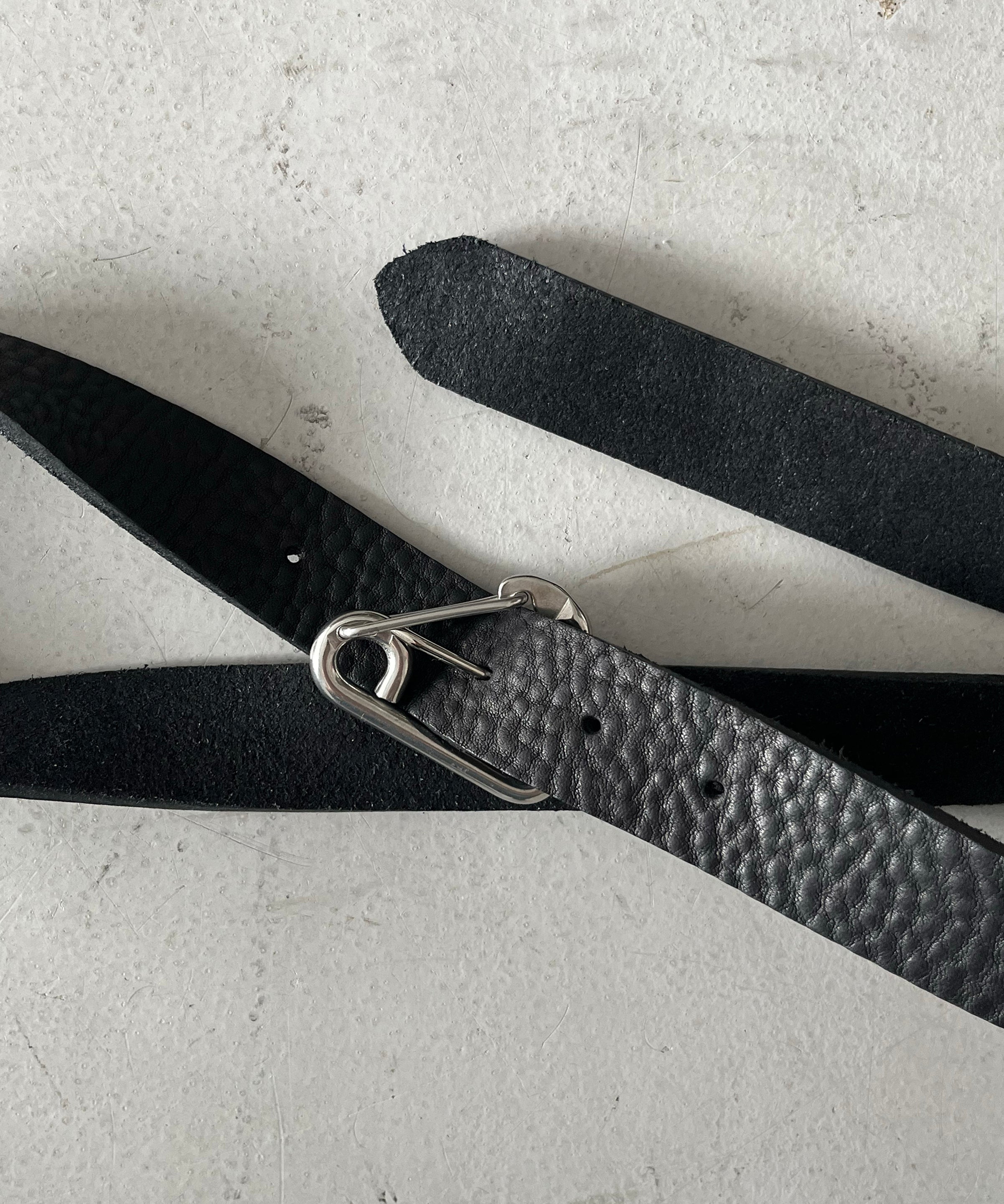 OPPOSE DUALITY Carabiner belt "BLACK"