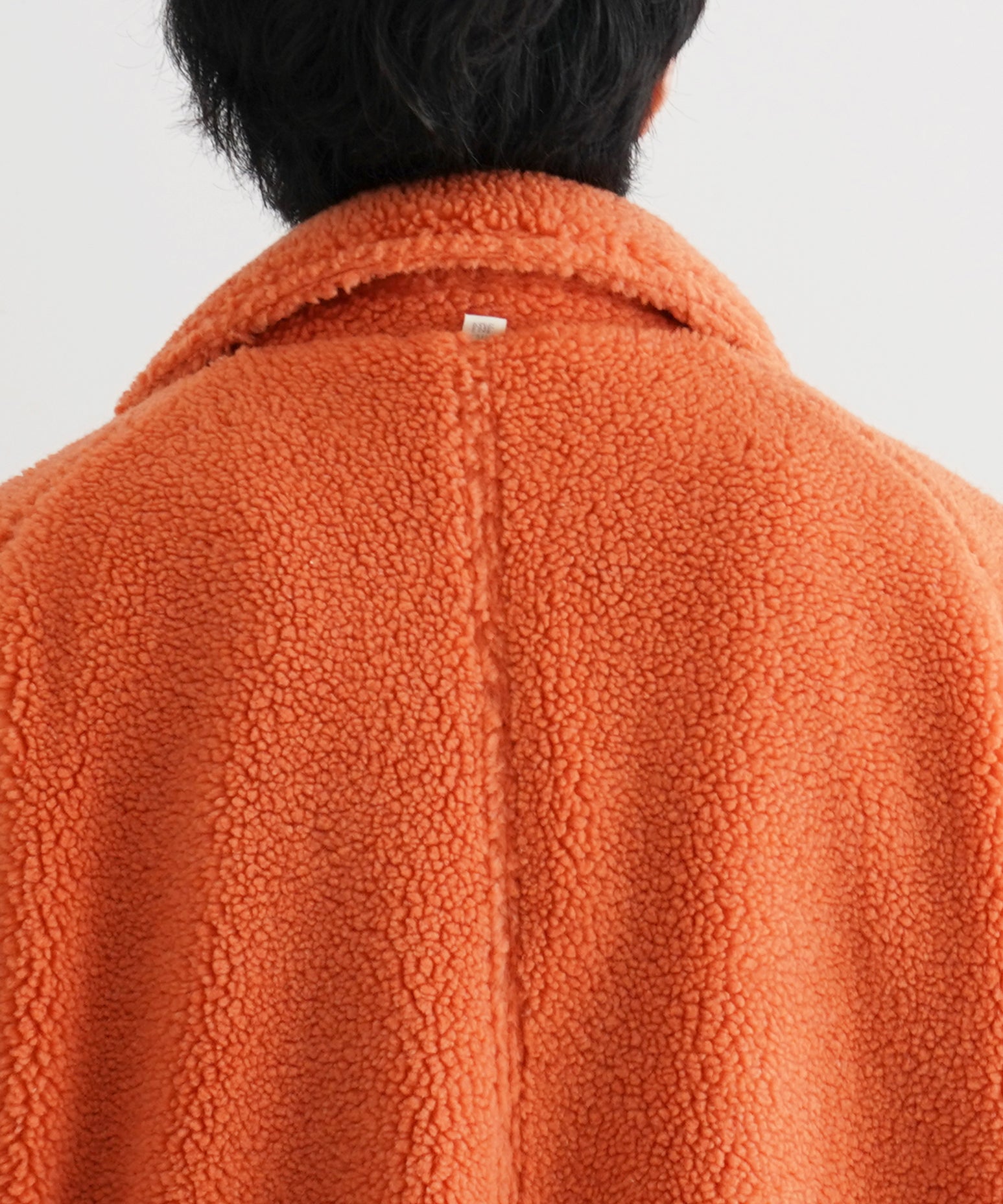 FAF(FAKE AS FLOWERS) Boa 2 way coat "ORANGE"