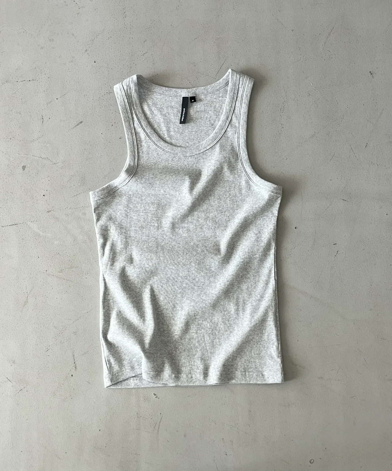 ENTIRE STUDIOS Rib tank "BRUNETTE"