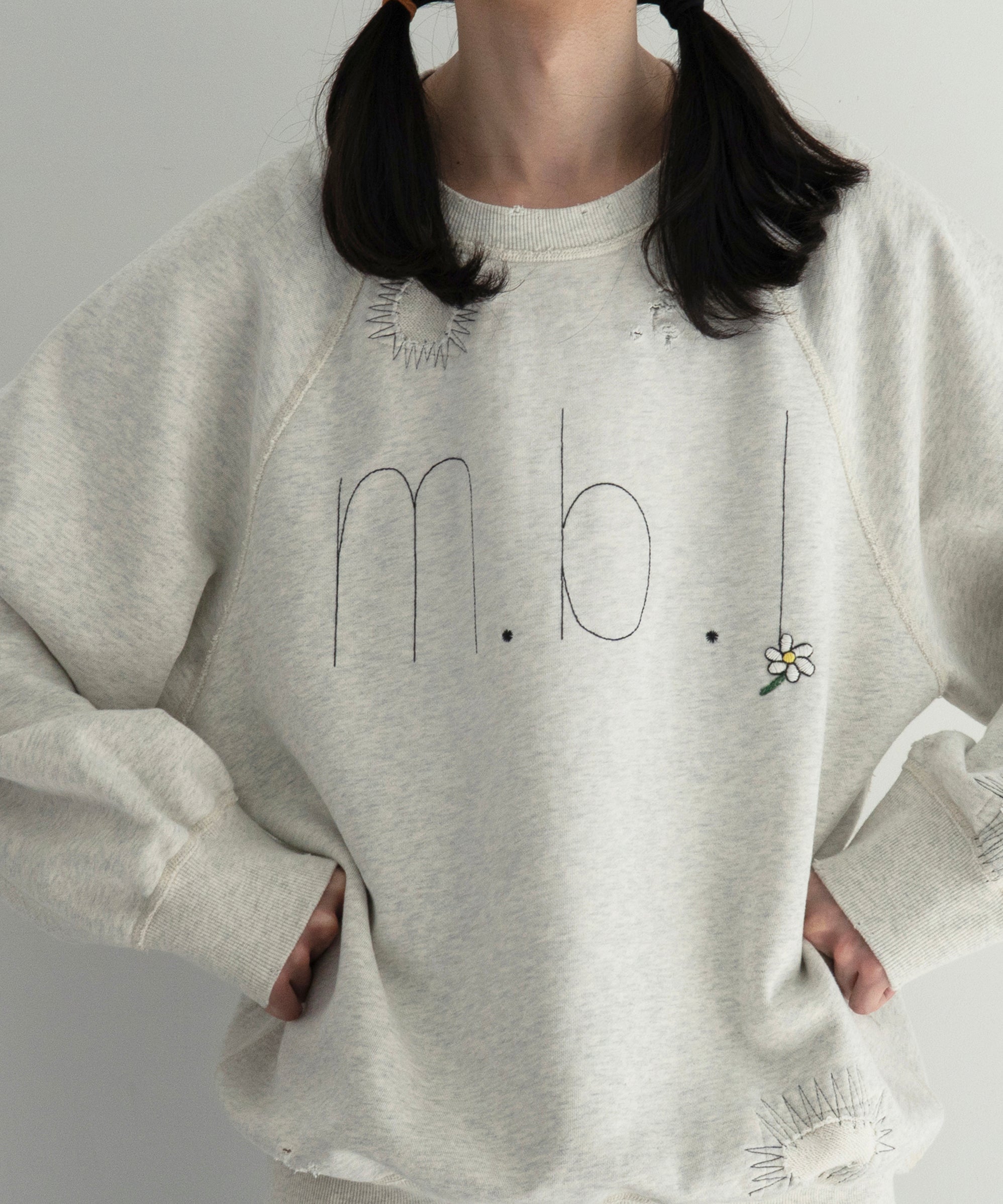 my beautiful landlet Mbl sweat shirt "OATMEAL"
