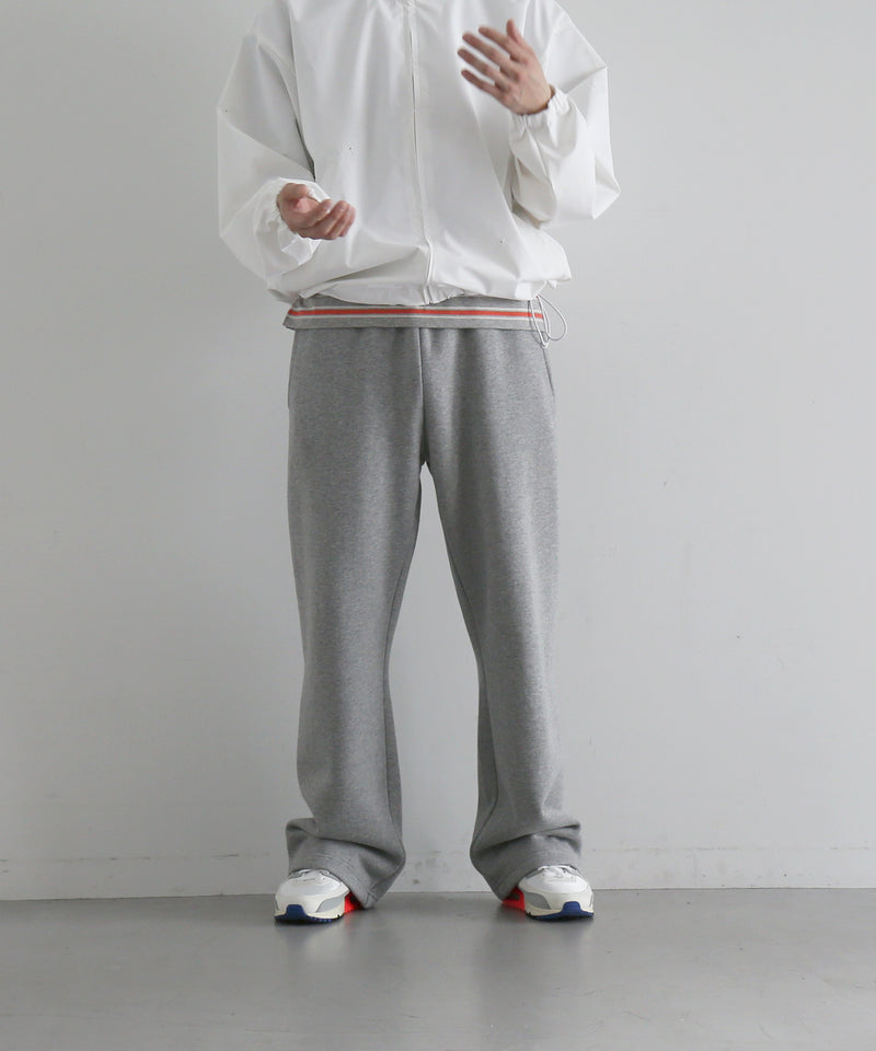 entire studios Straight leg sweatpant "GREY MARLE"