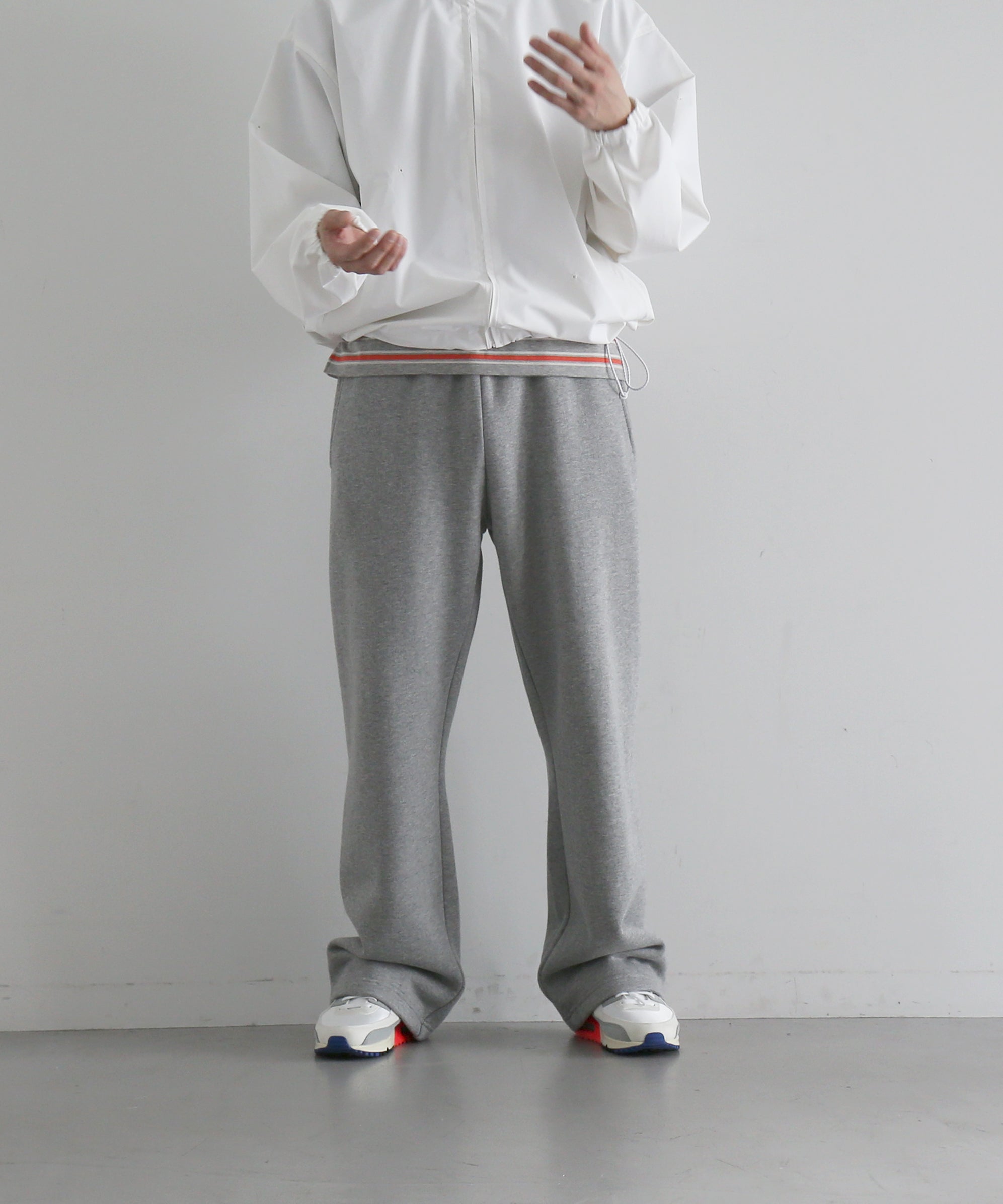 entire studios Straight leg sweatpant "OFF WHITE"