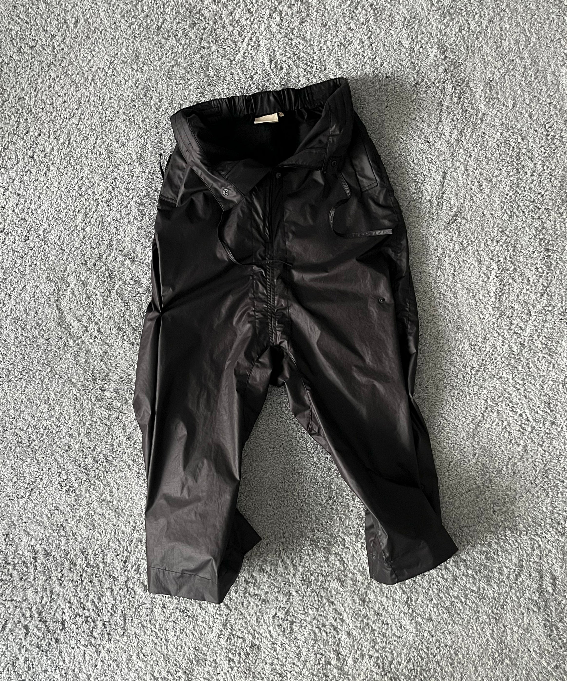 JIAN YE  Guai morph pants "BLACK"