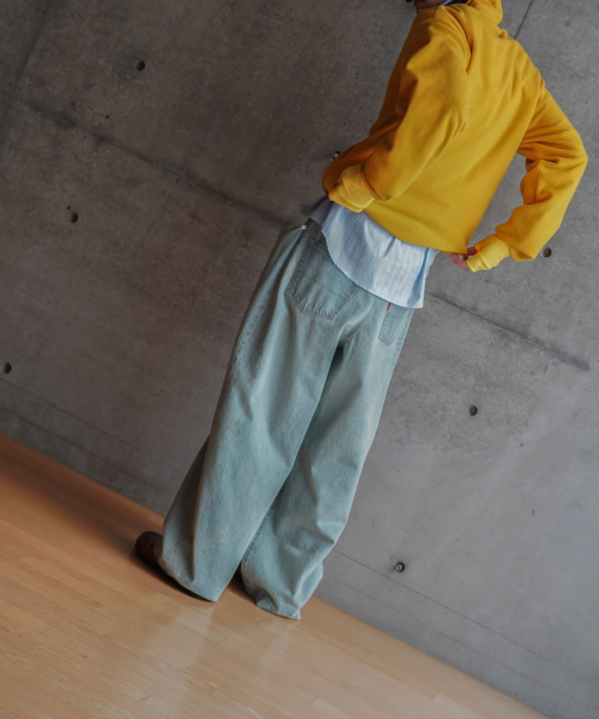 NEONSIGN Wave denim "INDIGO USED"
