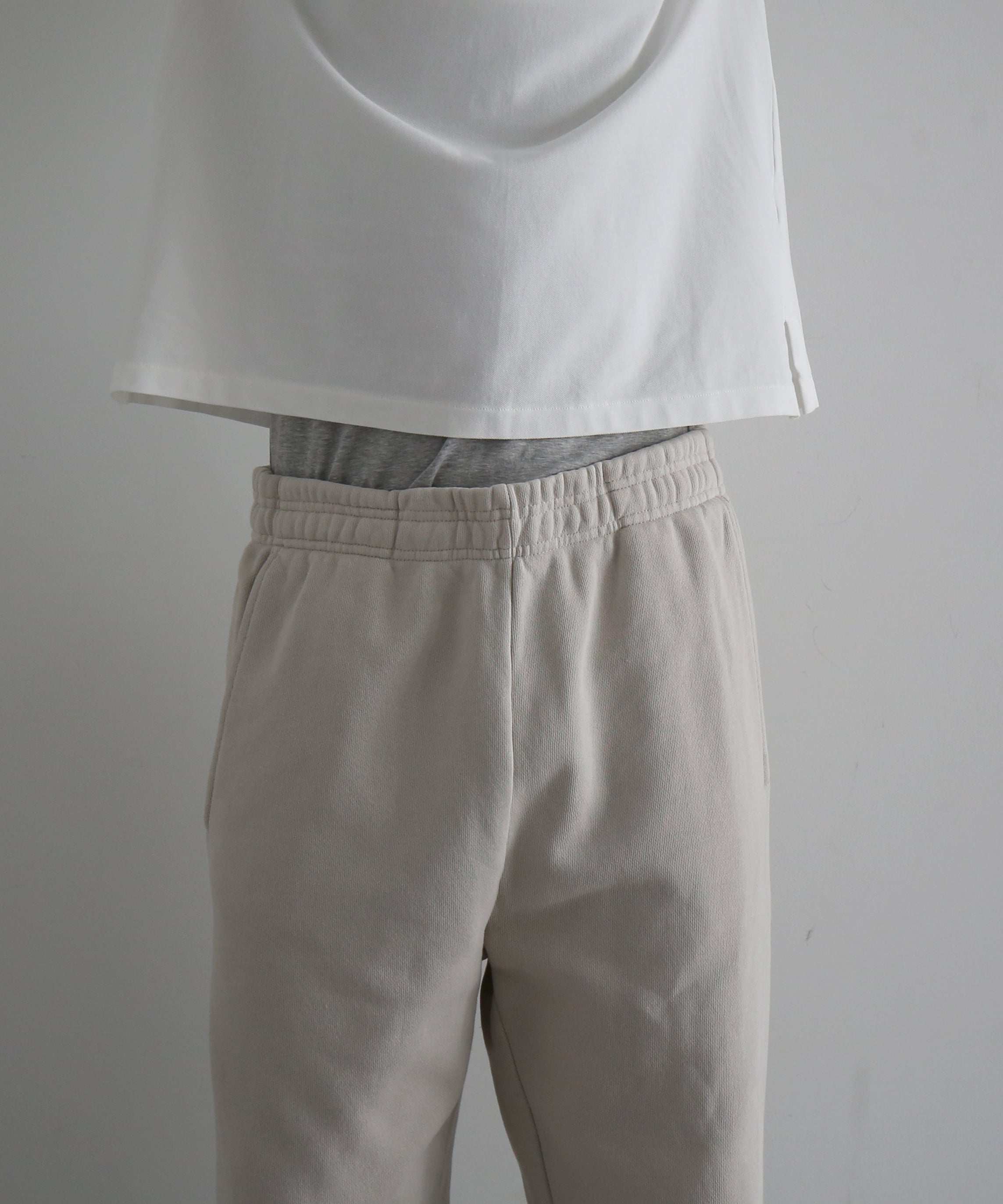 entire studios Straight leg sweatpant "OFF WHITE"