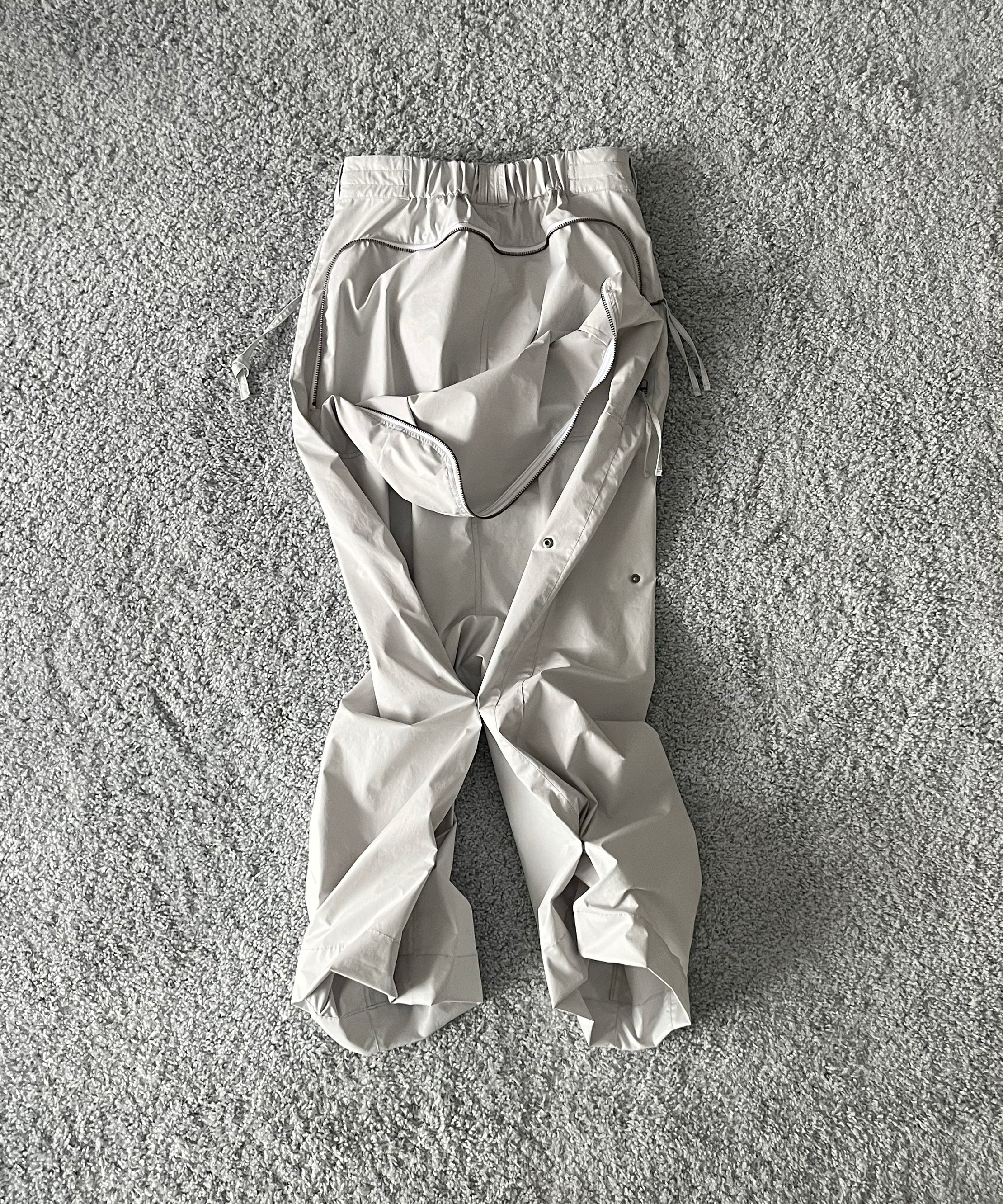 JIAN YE  Guai morph pants "WHITE"