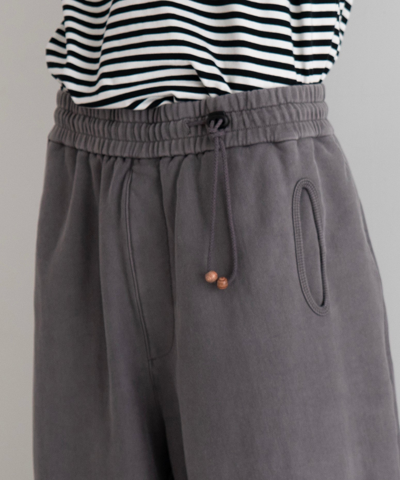 JIAN YE  25 Pants "GRAY"