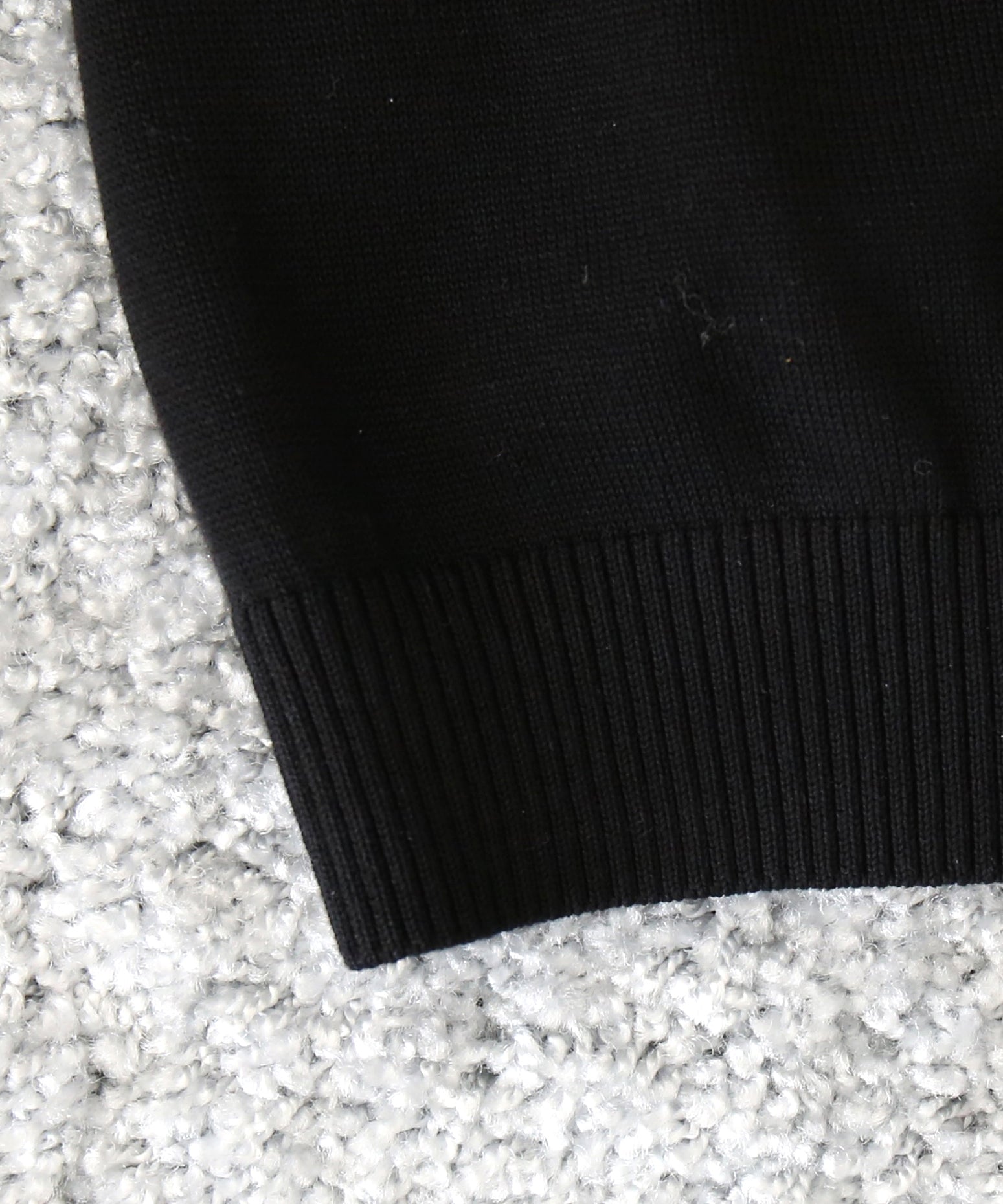 【EXCLUSIVE】crepuscule L/s polo "BLACK"