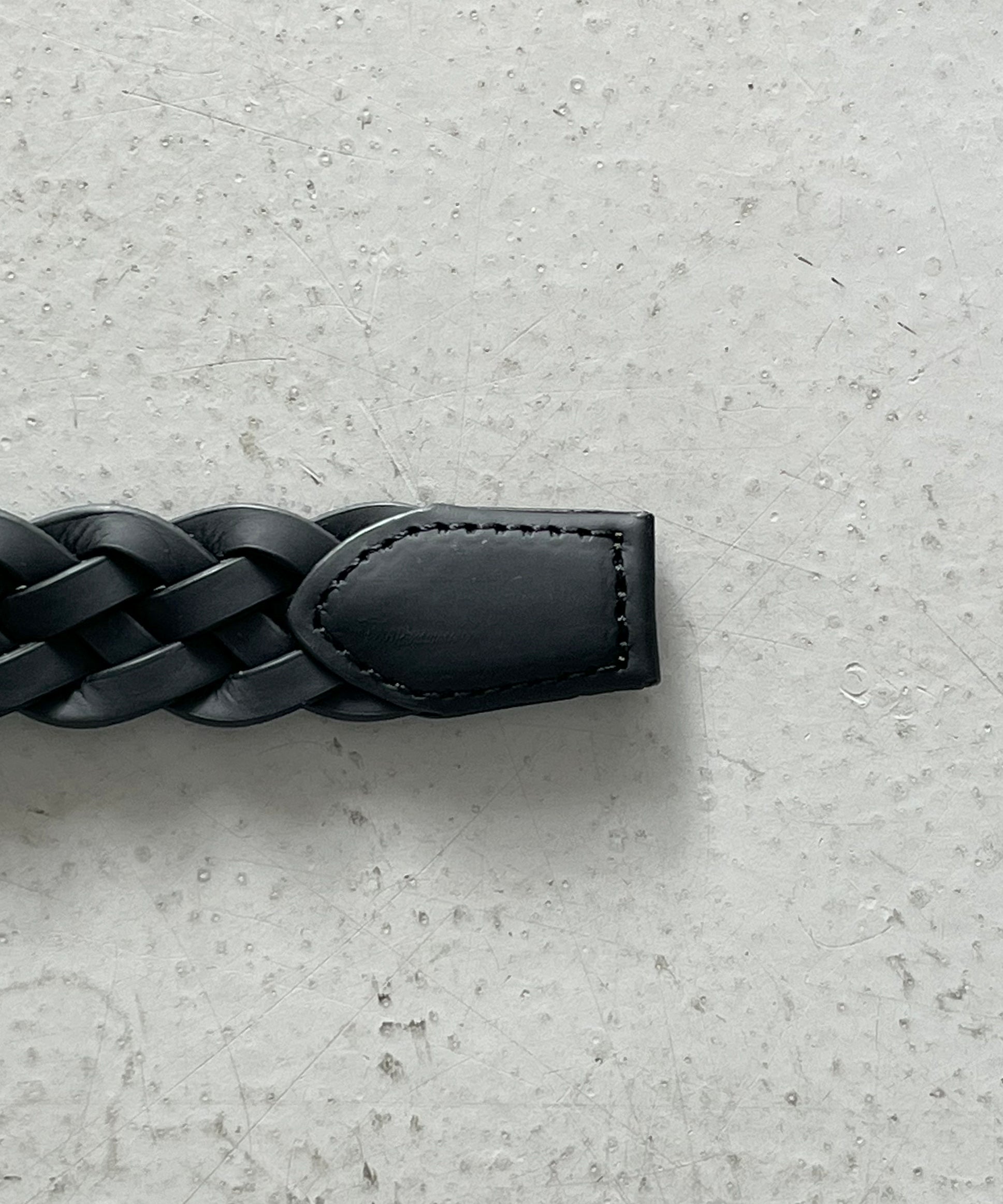 KAIKO Hand braid belt 表 "BLACK"