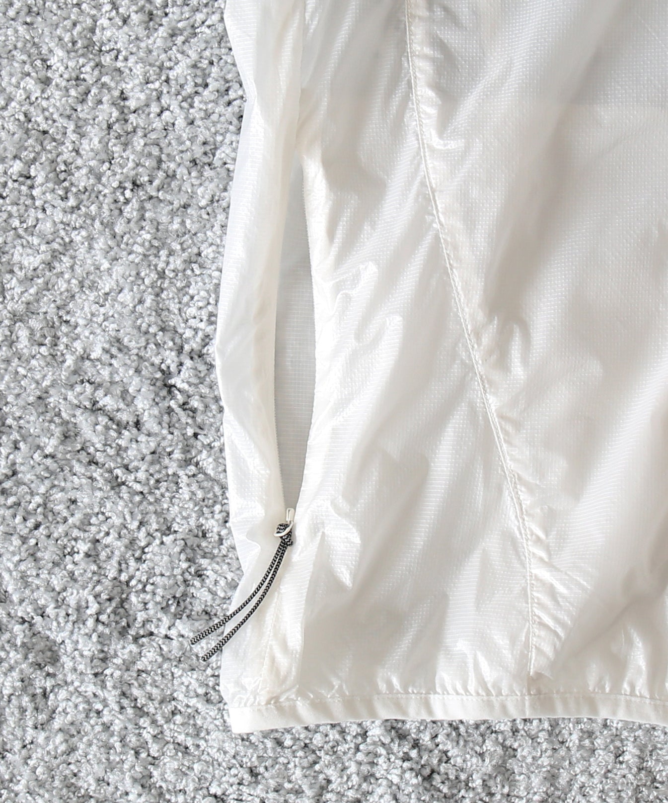 ROA Hue packable wind jacket "WHITE"