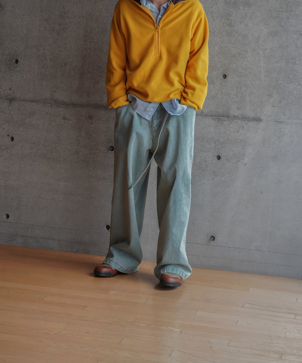 NEONSIGN Wave denim "INDIGO USED"