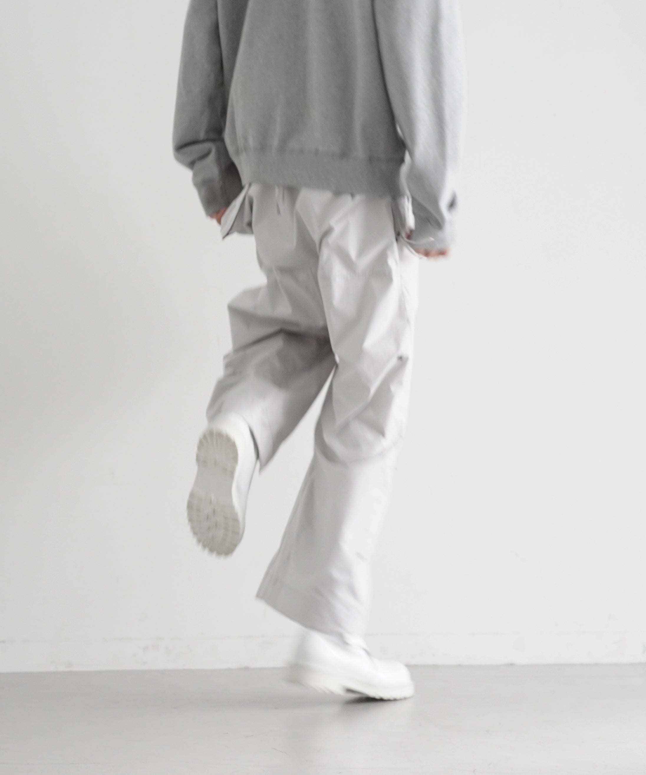 JIAN YE  Guai morph pants "WHITE"