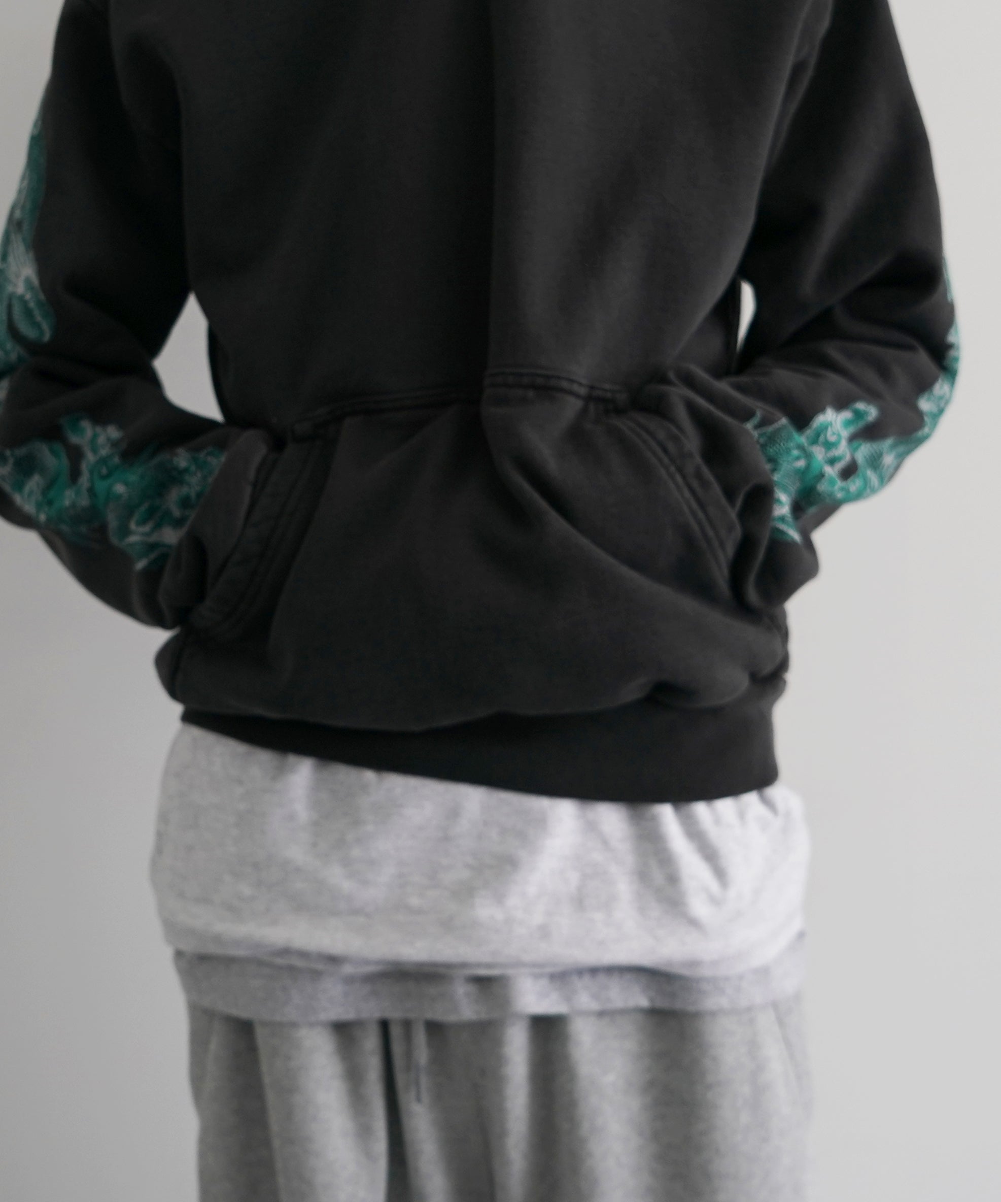 Basketcase Enter, hoodie "VINTAGE BLACK"