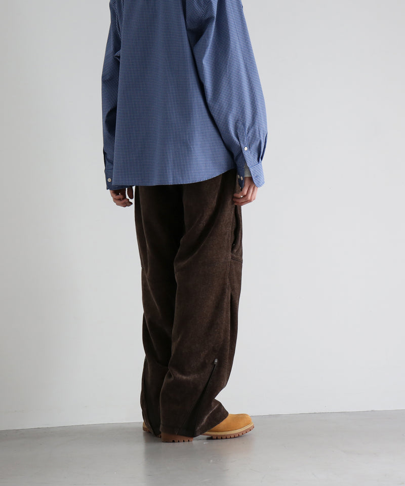 SAN SAN GEAR Nurv pants “BROWN"