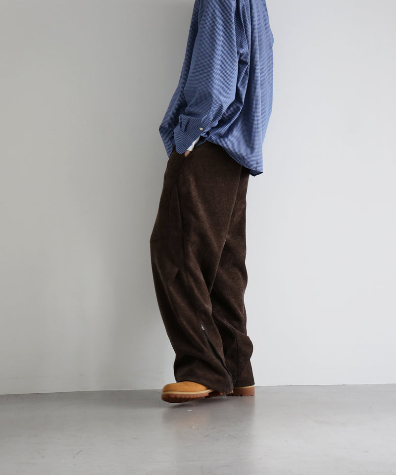 SAN SAN GEAR Nurv pants “BROWN"