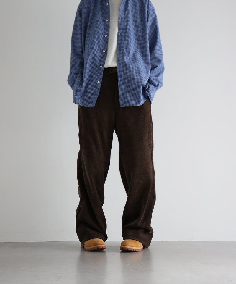 SAN SAN GEAR Nurv pants “BROWN"