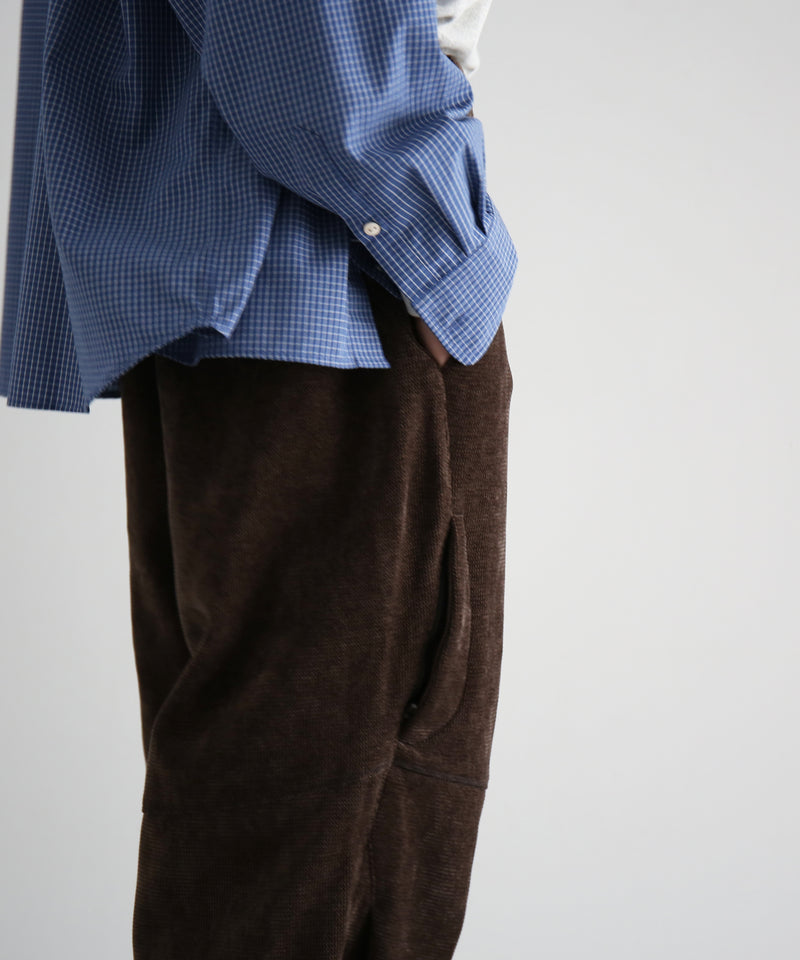 SAN SAN GEAR Nurv pants “BROWN"