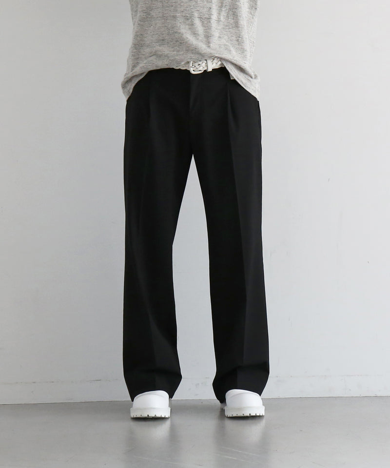 KAIKO Low rise slacks "GRAY CHECK"