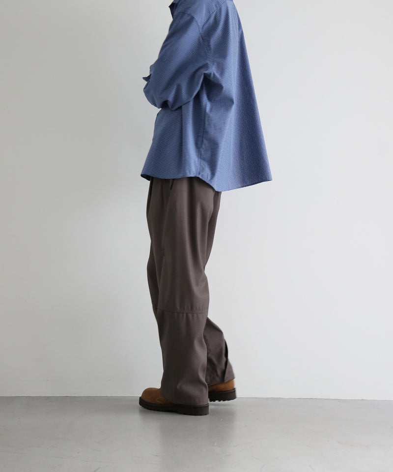 SAN SAN GEAR Wave trouser “ASH BROWN"