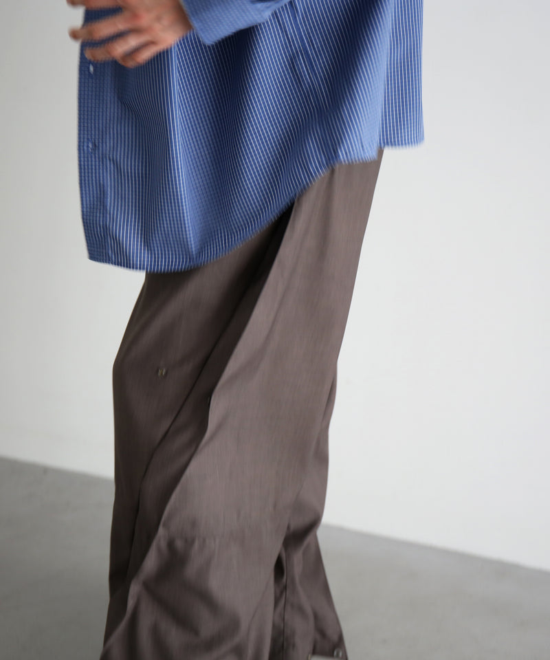 SAN SAN GEAR Wave trouser “ASH BROWN"