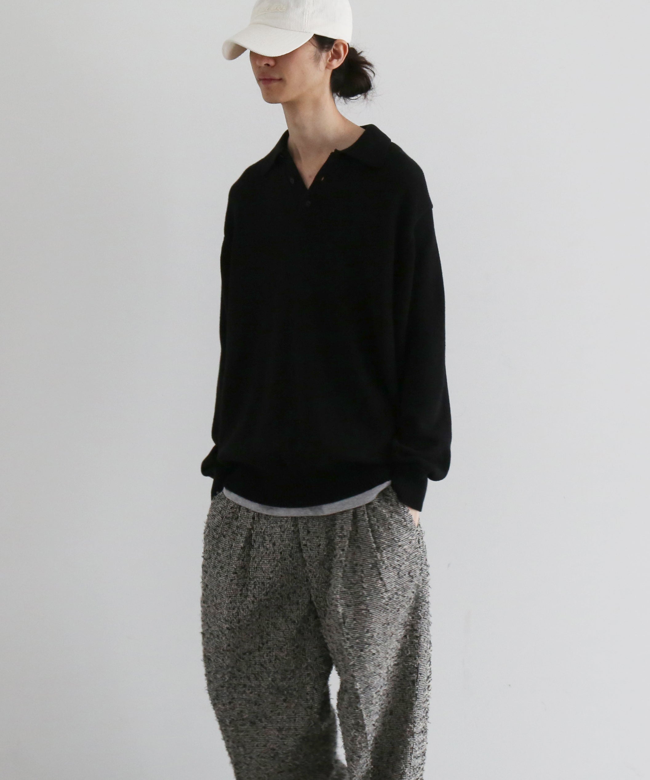 KAIKO Knit polo shirt 2.0 "BLUE"