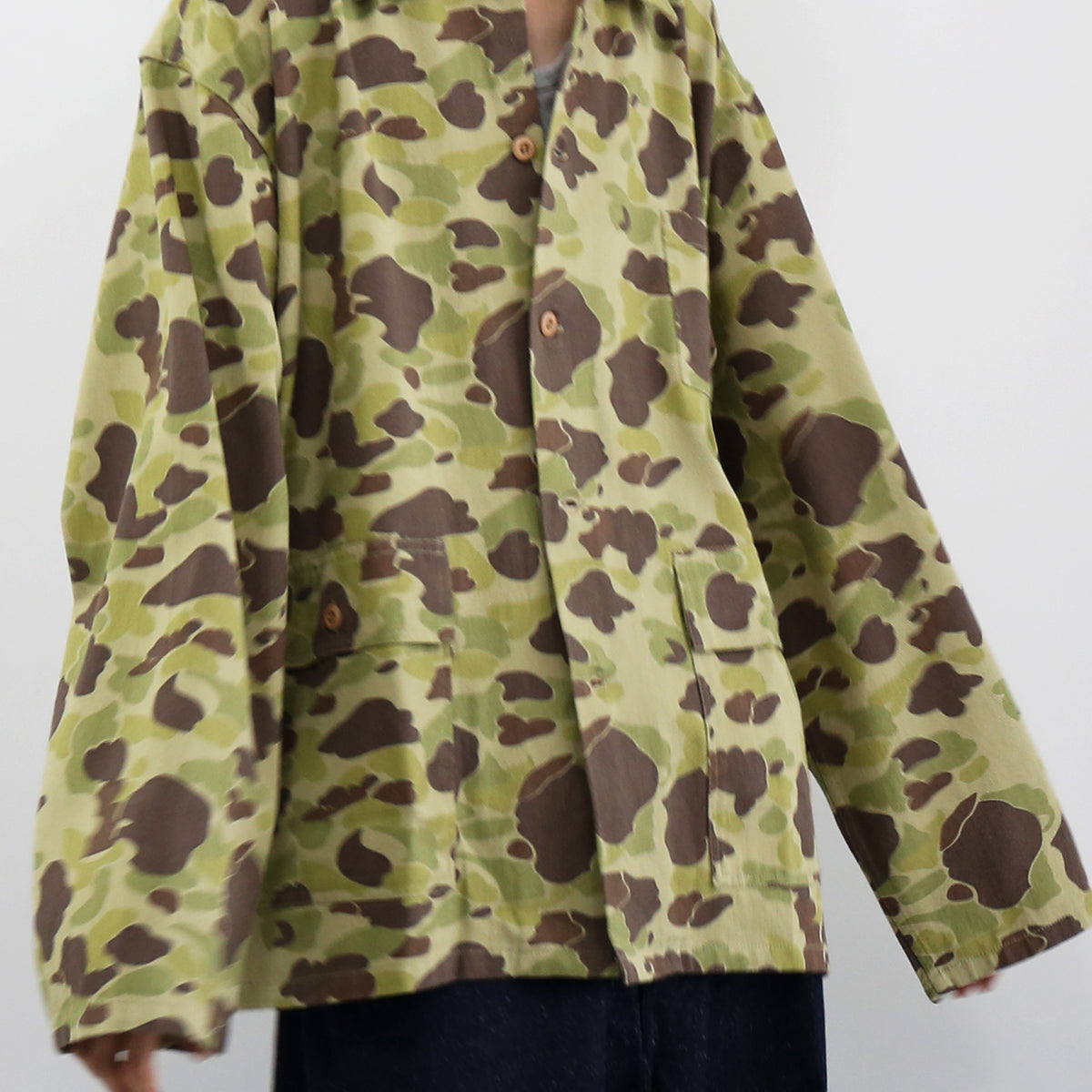 NEEDLES【ニードルズ】Military shirt jacket - camo twill 