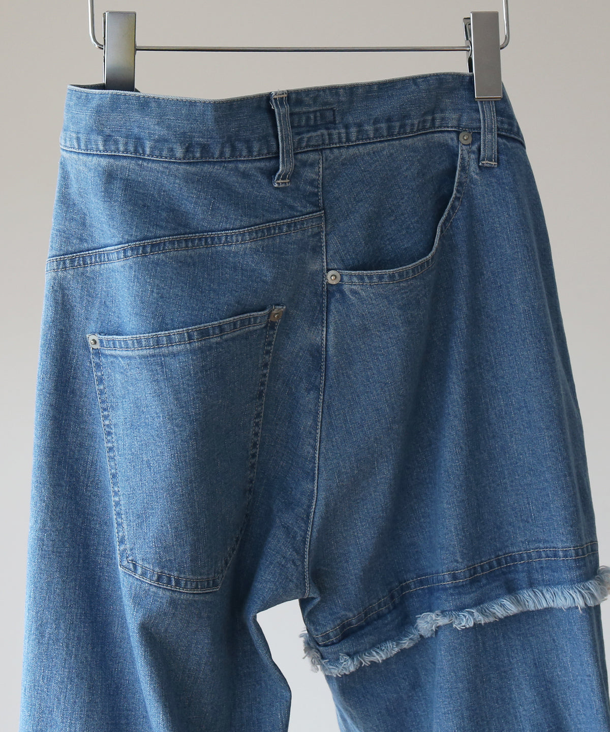 WHOWHAT Puzzle denim pants〈new type〉 "INDIGO FADE"