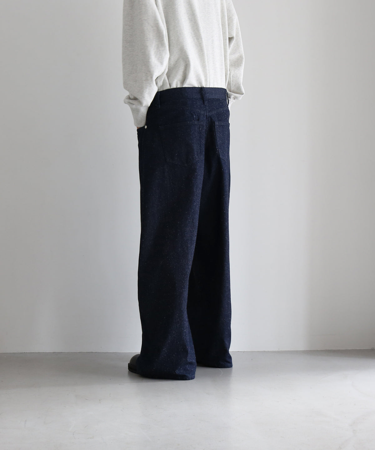 DIGAWEL Wide jeans "NAVY"