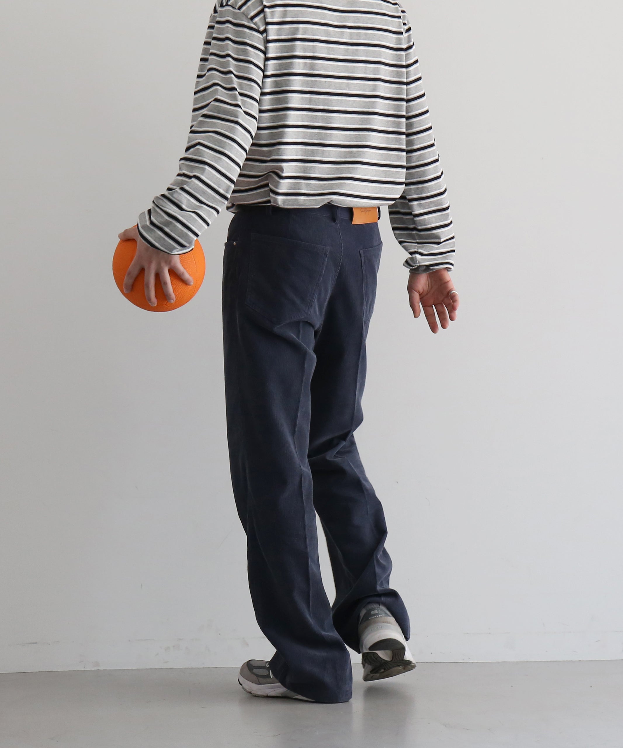 SECOND/LAYER El valluco trouser "VINTAGE NAVY"
