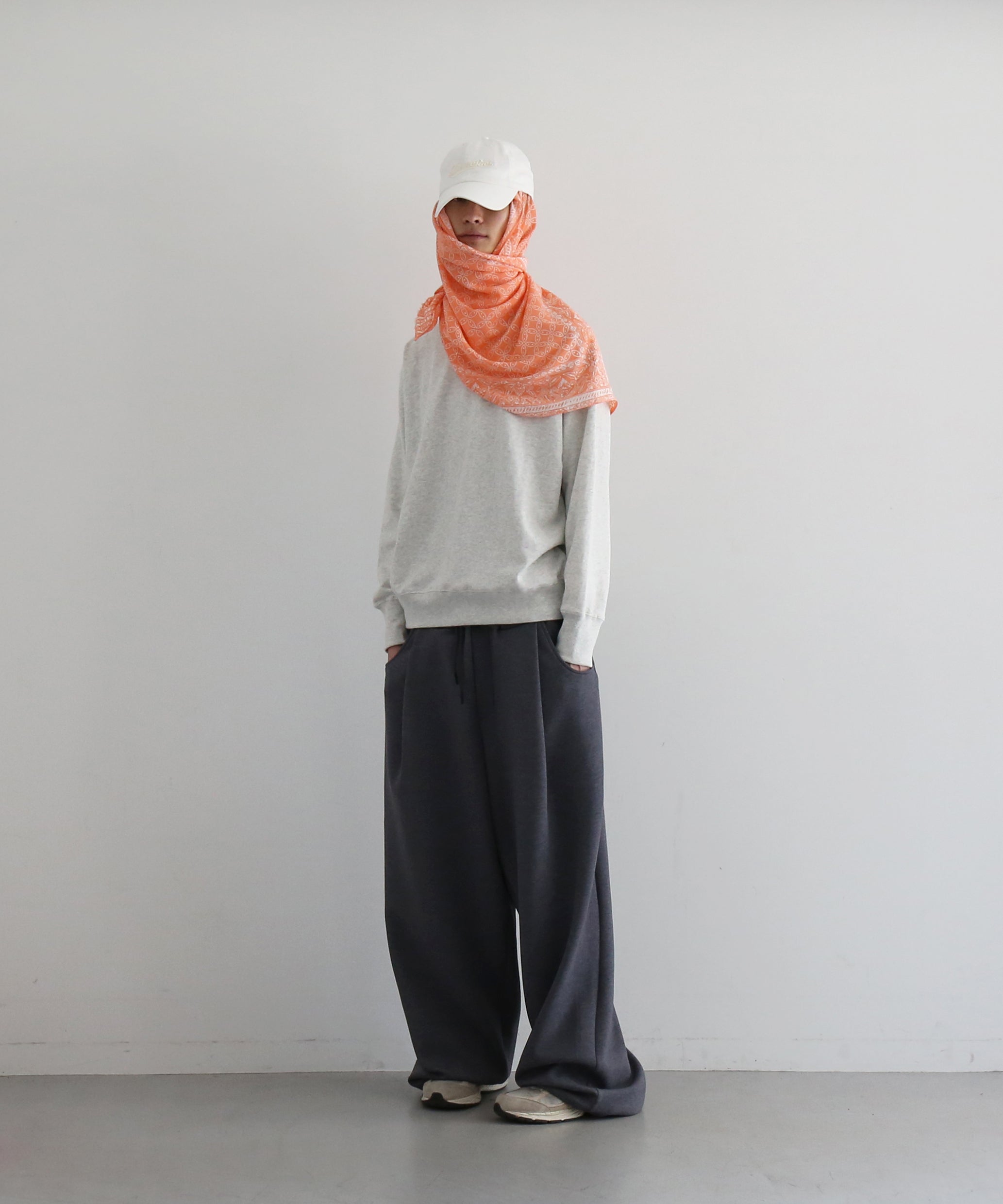 rajabrooke Batic wau stole "SALMON PINK"