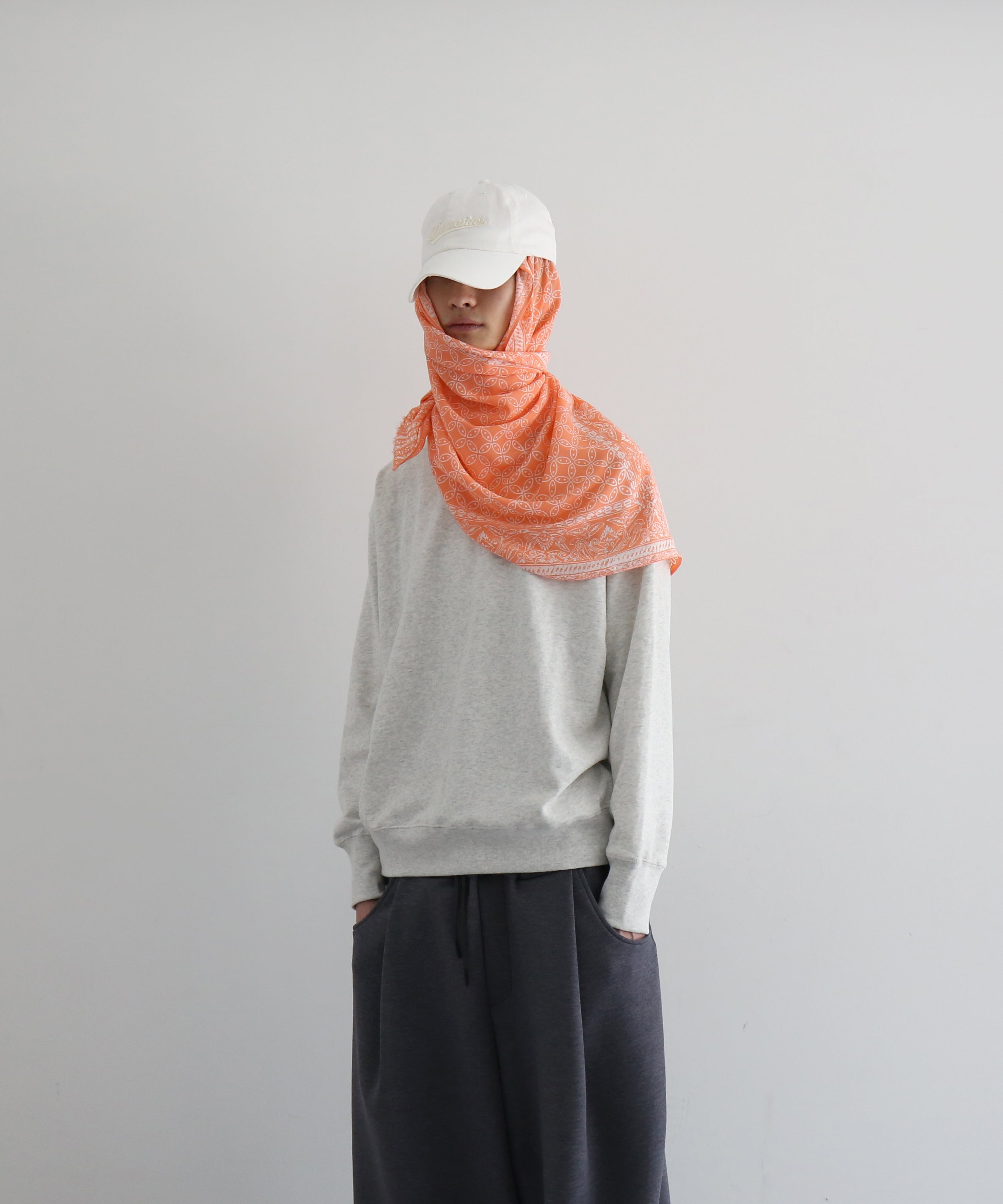 rajabrooke Batic wau stole "SALMON PINK"