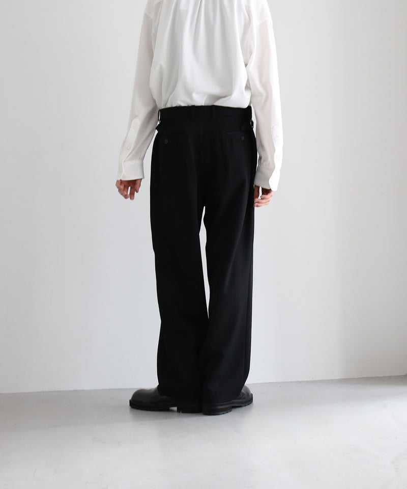 DIGAWEL Side adjuster pants "BLACK"